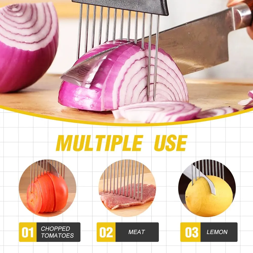 onion slicer holder stainless 2