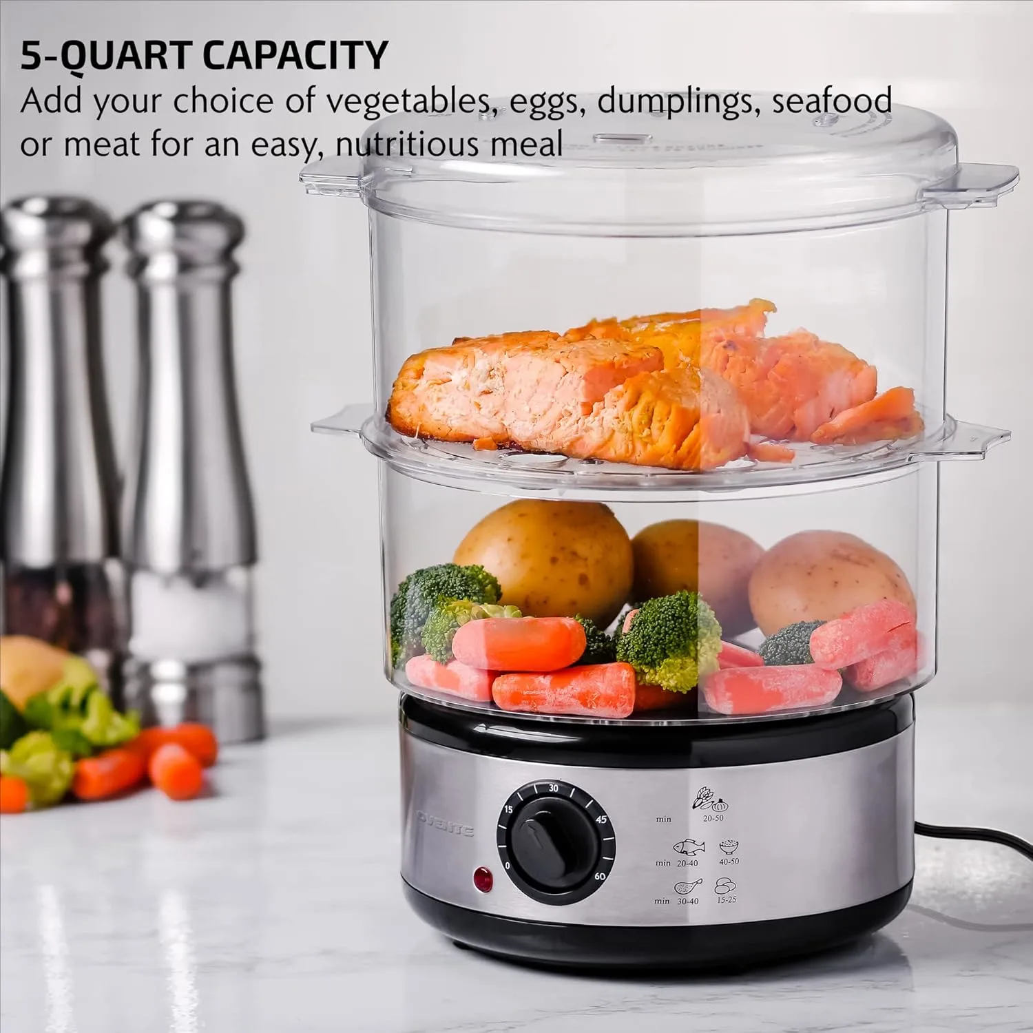 ovente food steamer 2