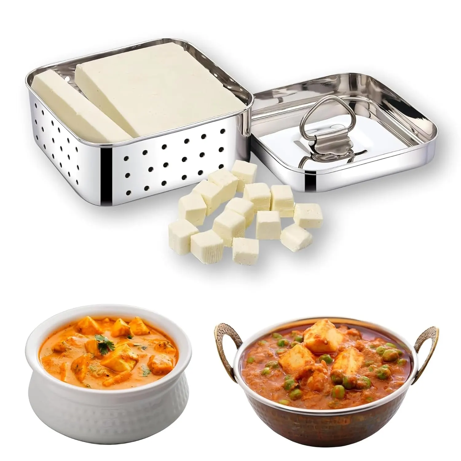 paneer maker stainless steel 1