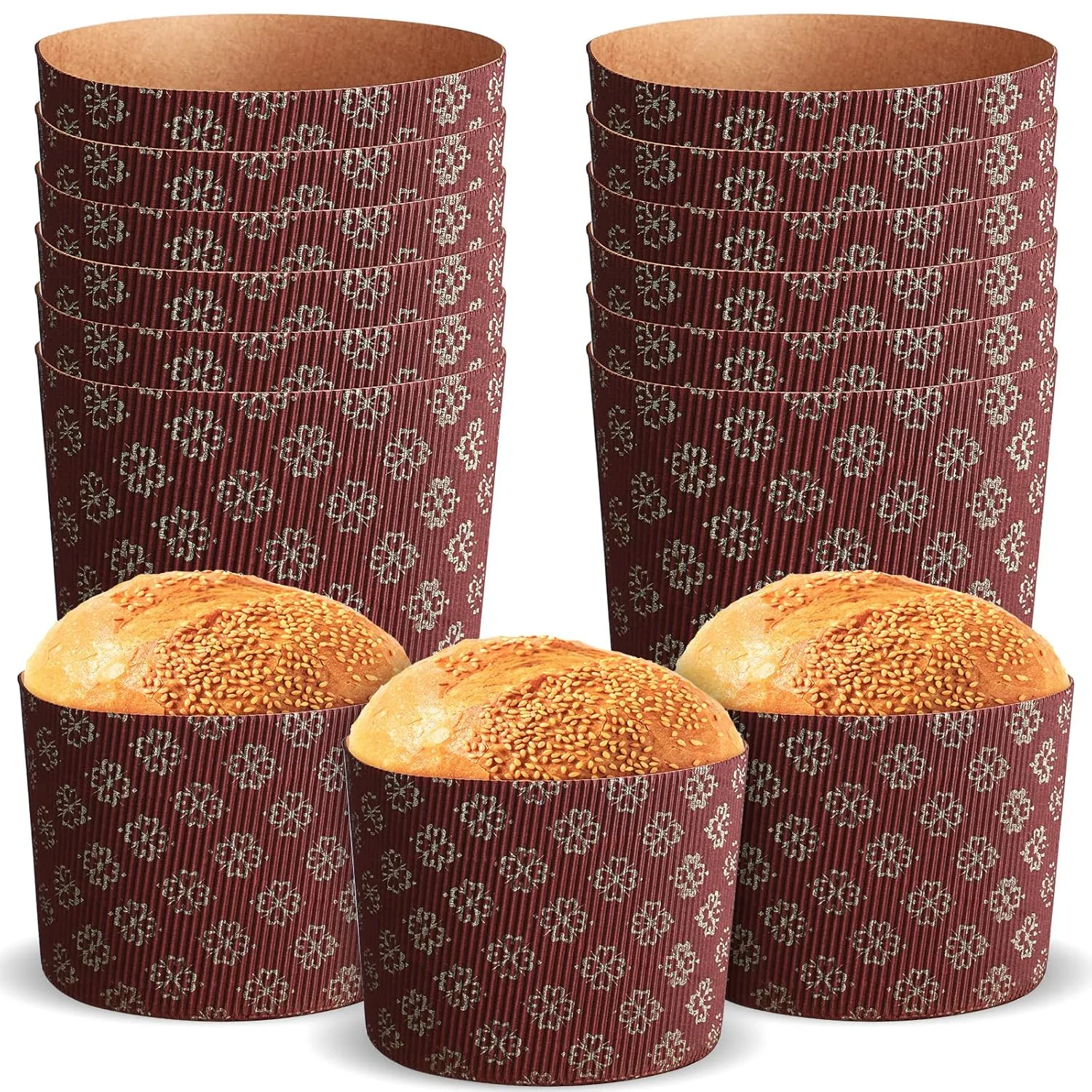 panettone paper mold 1