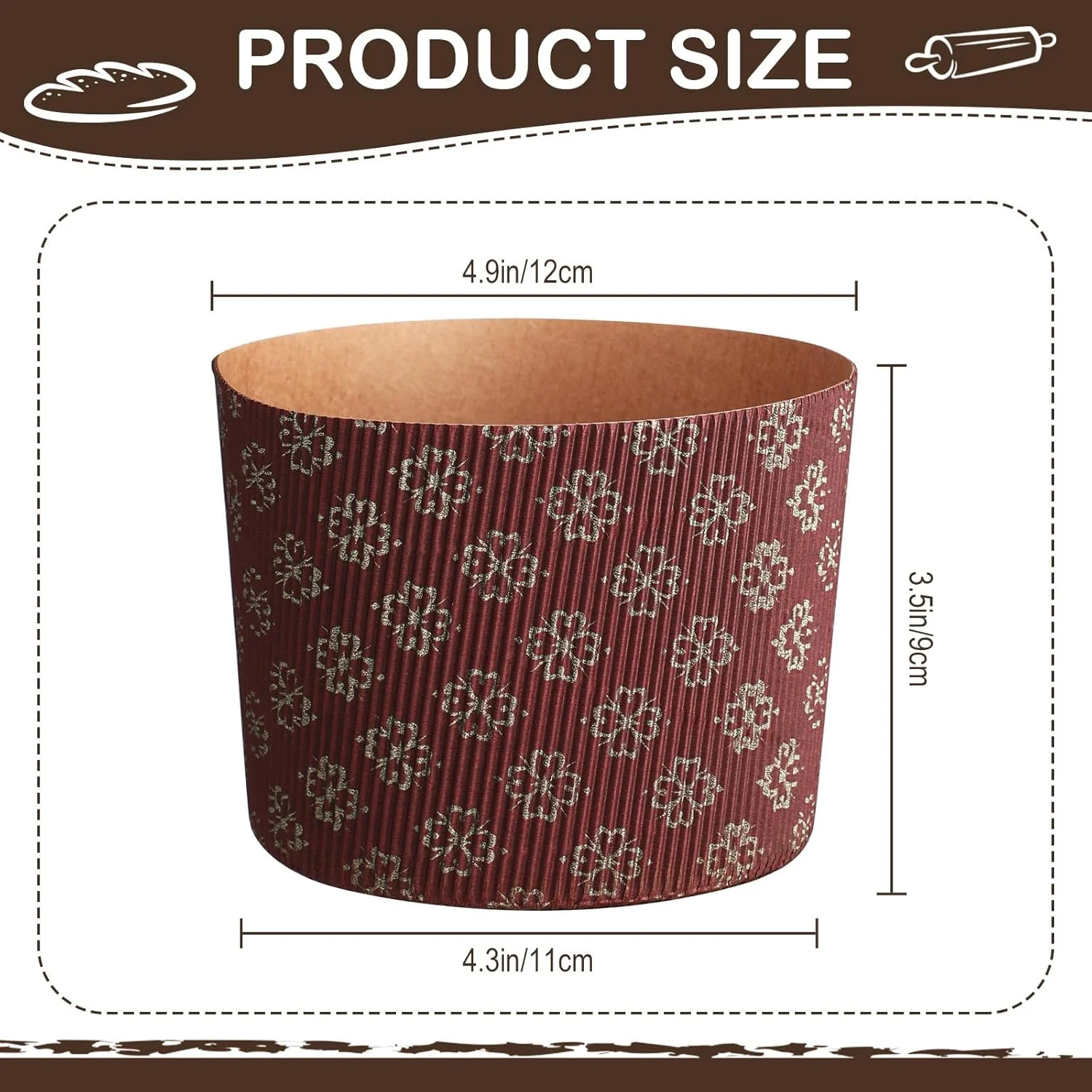 panettone paper mold 2