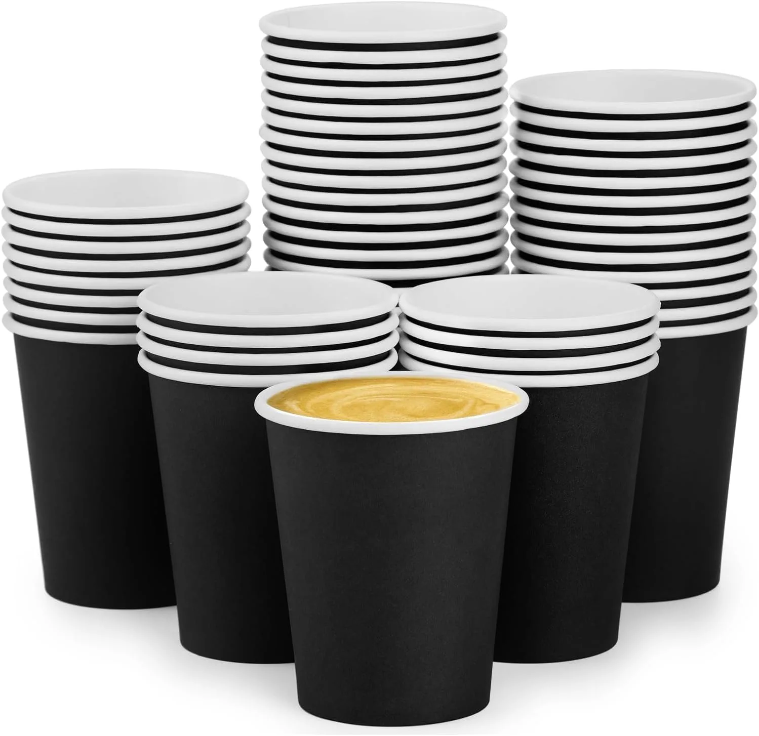 paper cups black 1