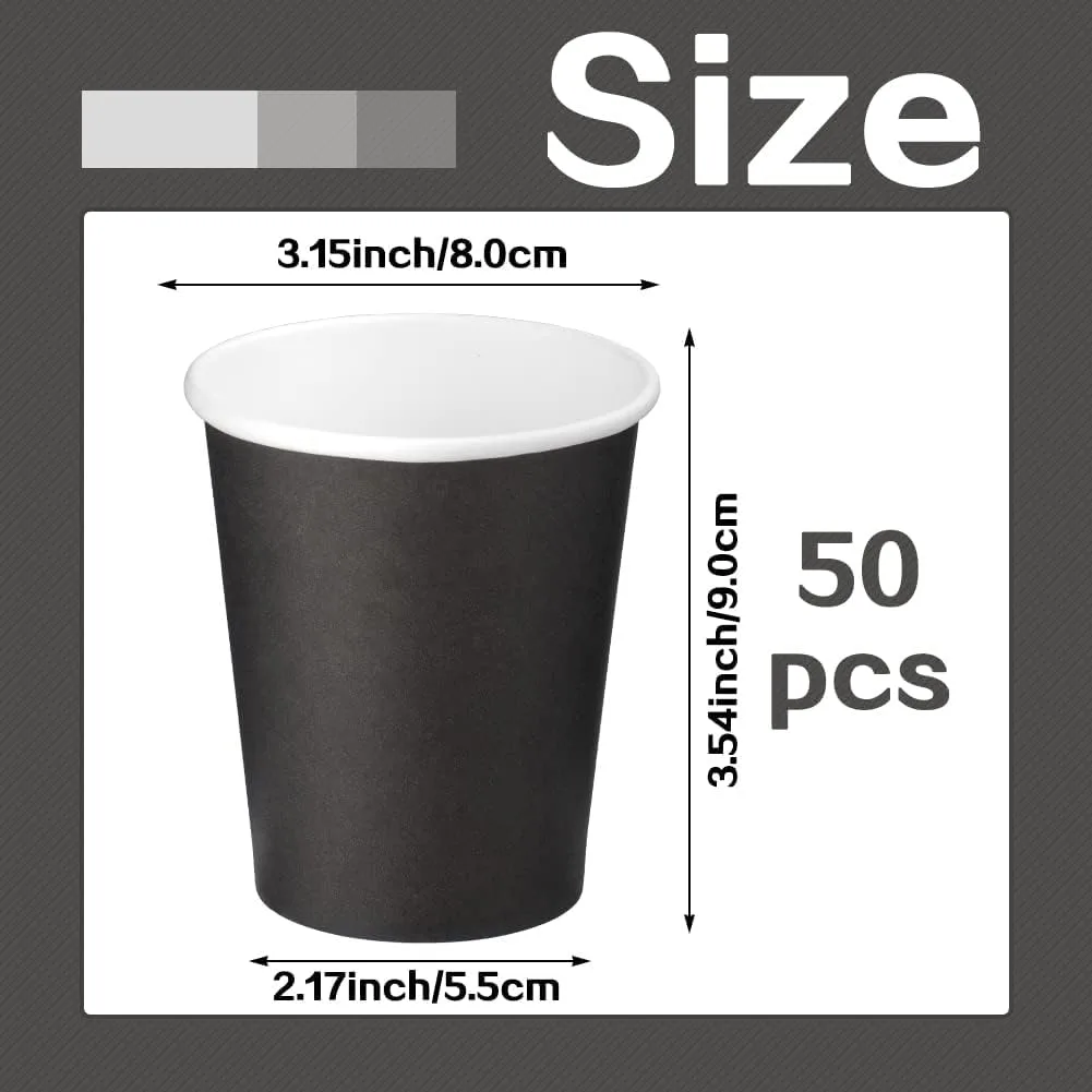 paper cups black 2