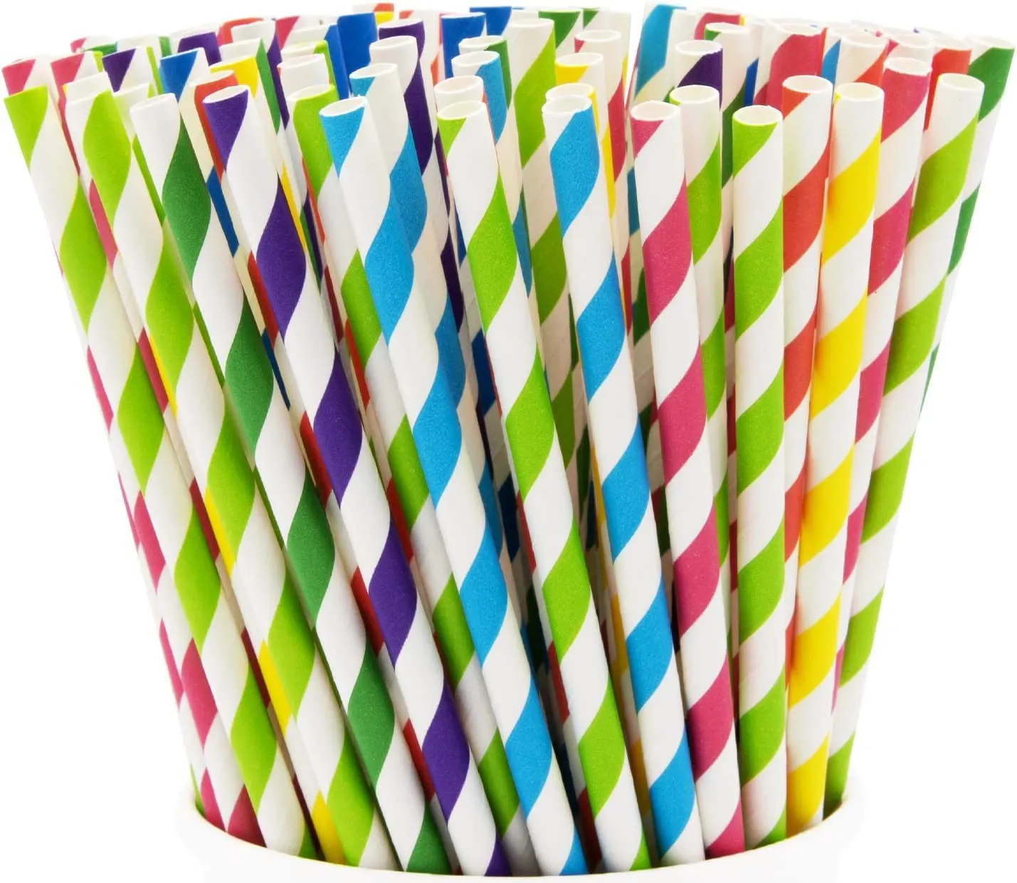 paper straws multicolour 1