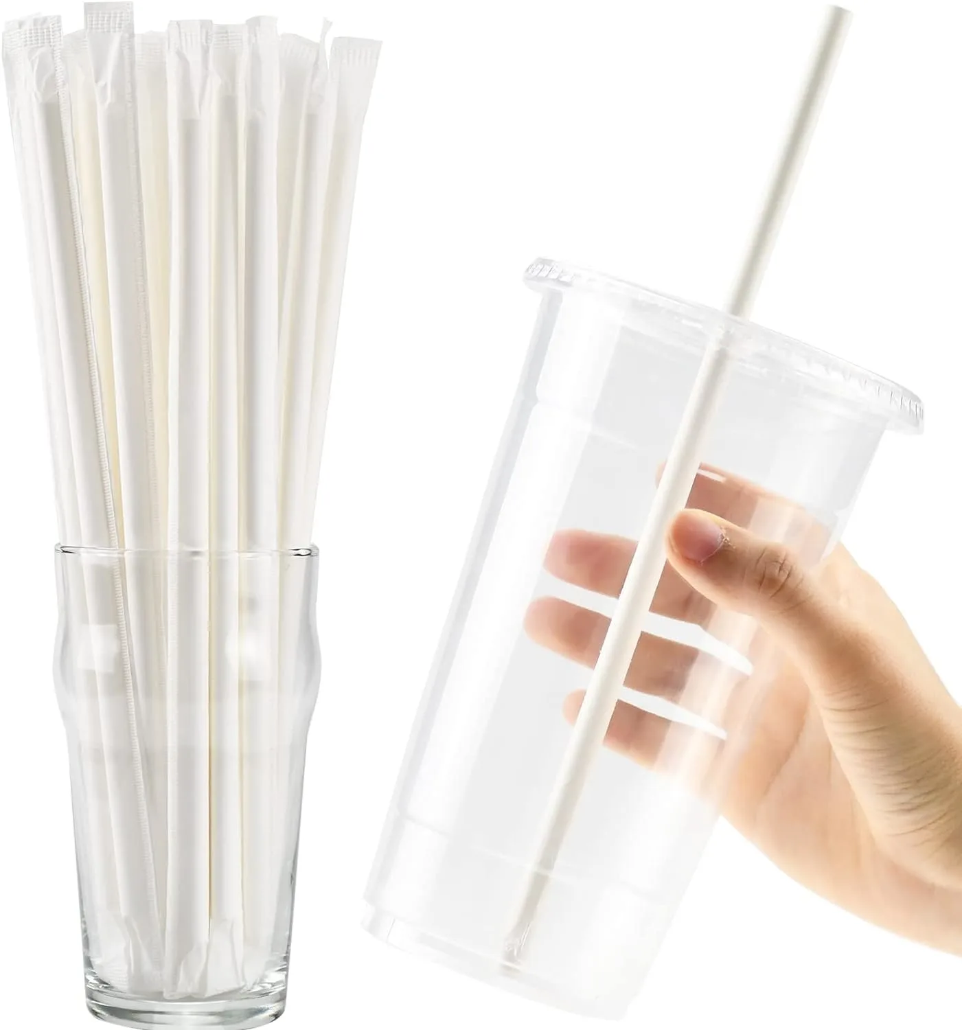 paper straws wrapped 2