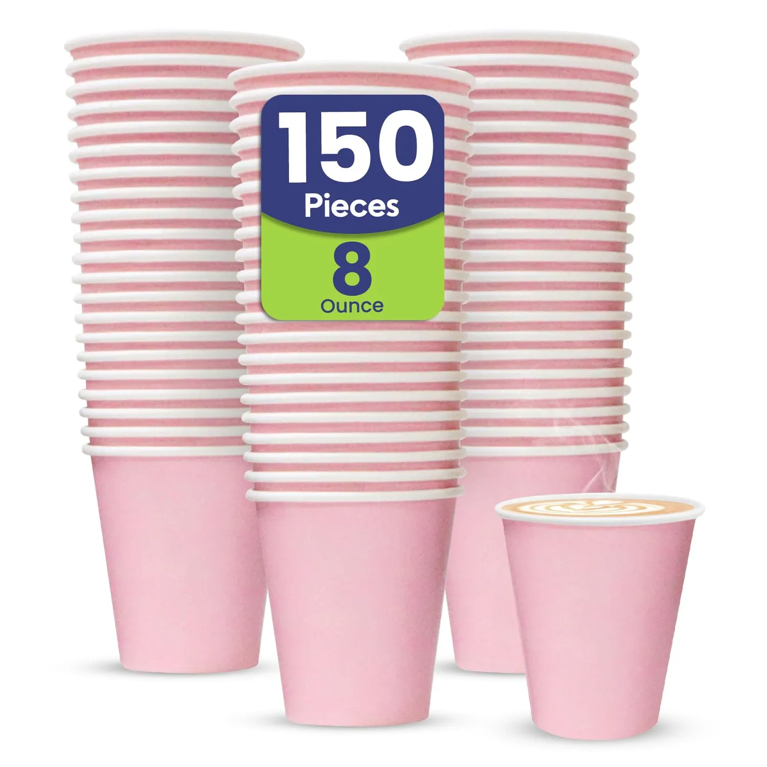 pink paper coffee cups 1