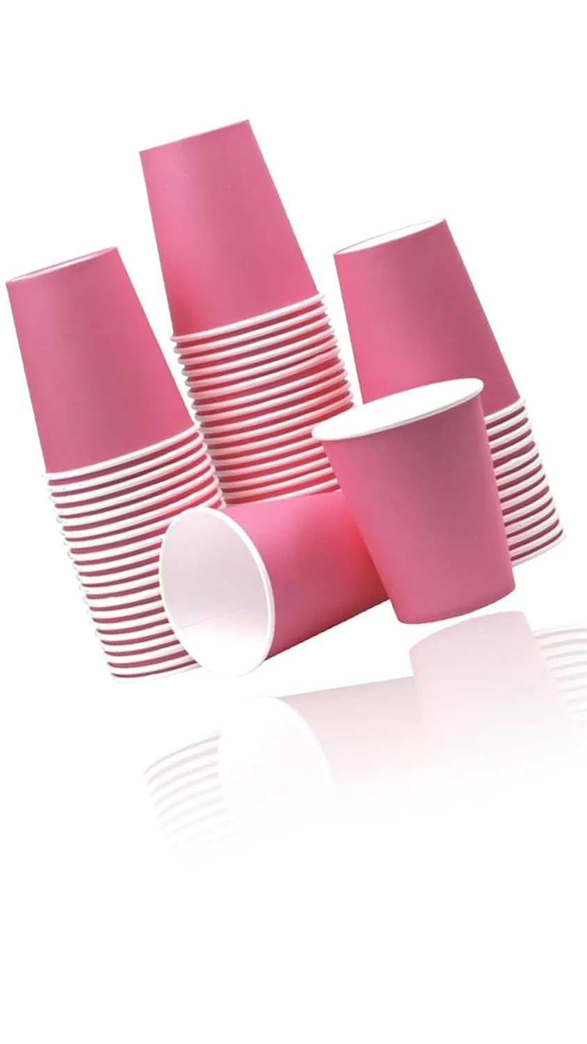 pink paper cups 1