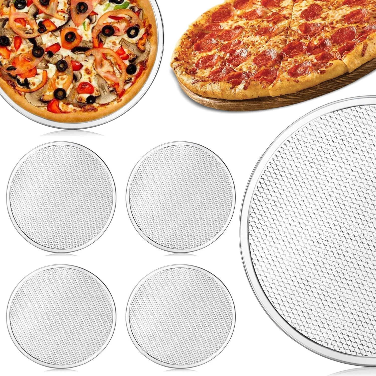 pizza pan aluminum screen 1