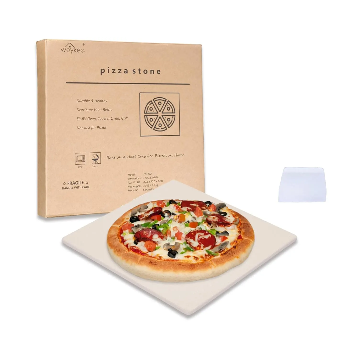 pizza stone baking grill 1