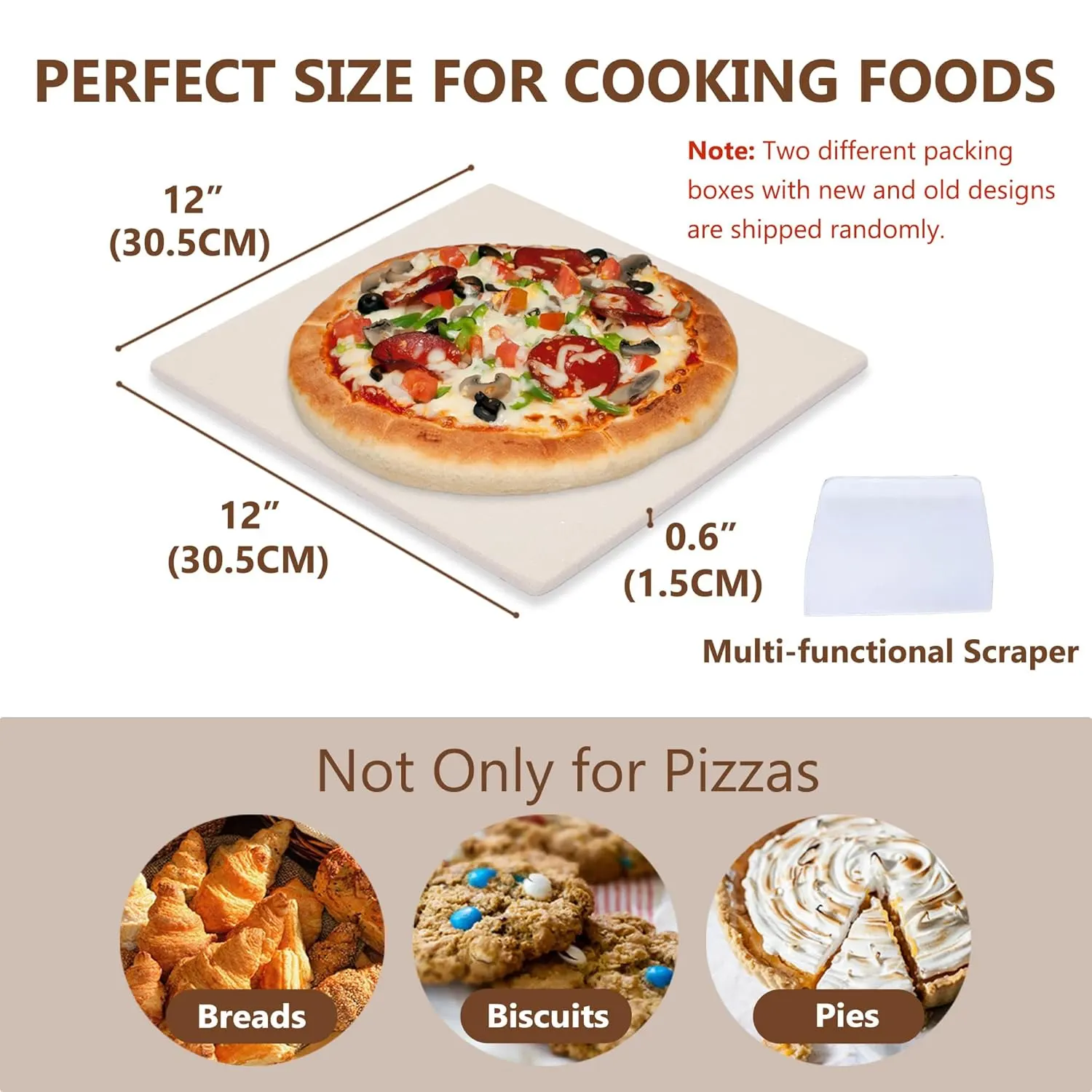 pizza stone baking grill 2