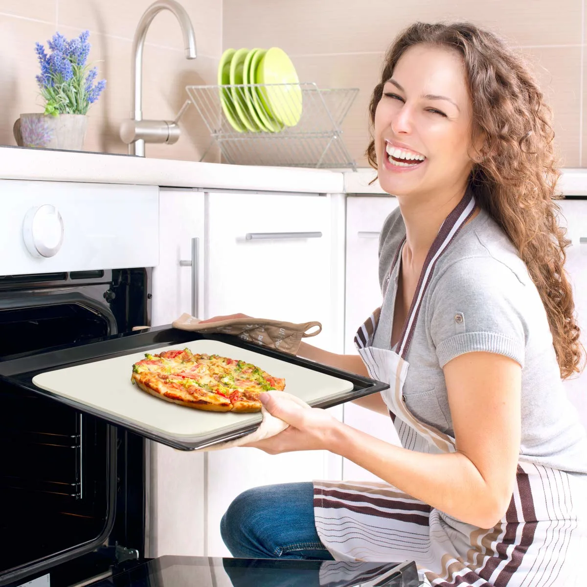 pizza stone peel set 2