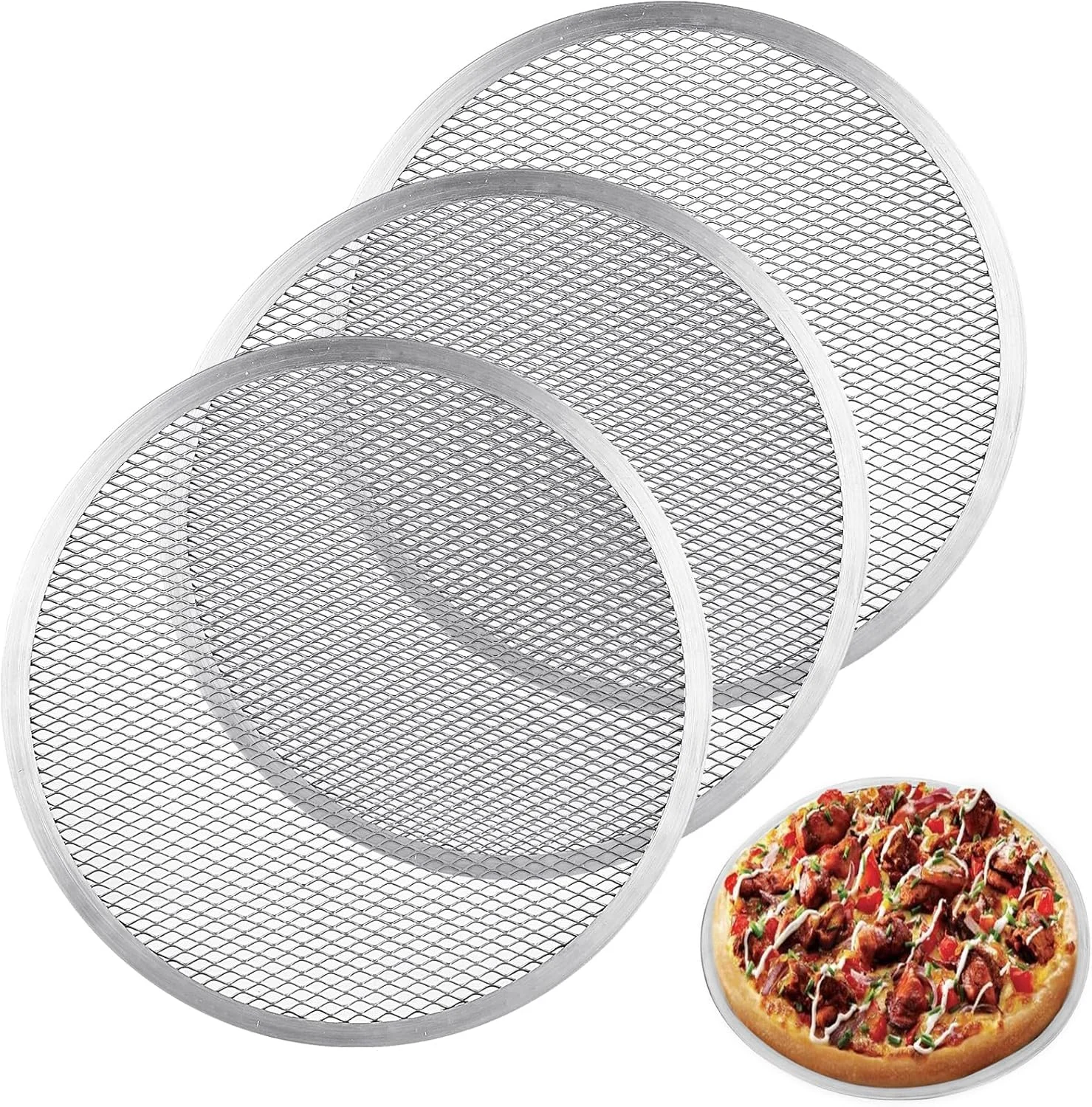 pizza tray mesh screen 1