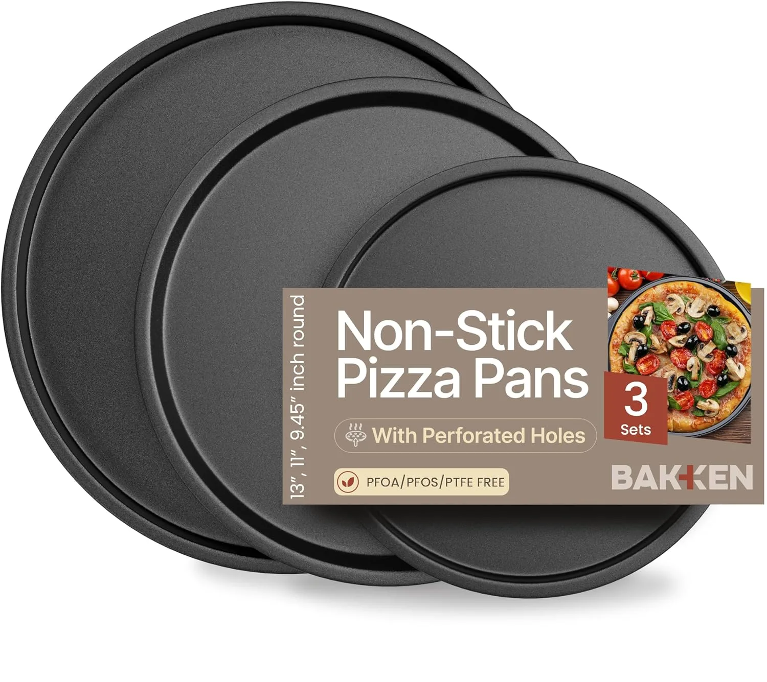 pizza tray set nonstick 1