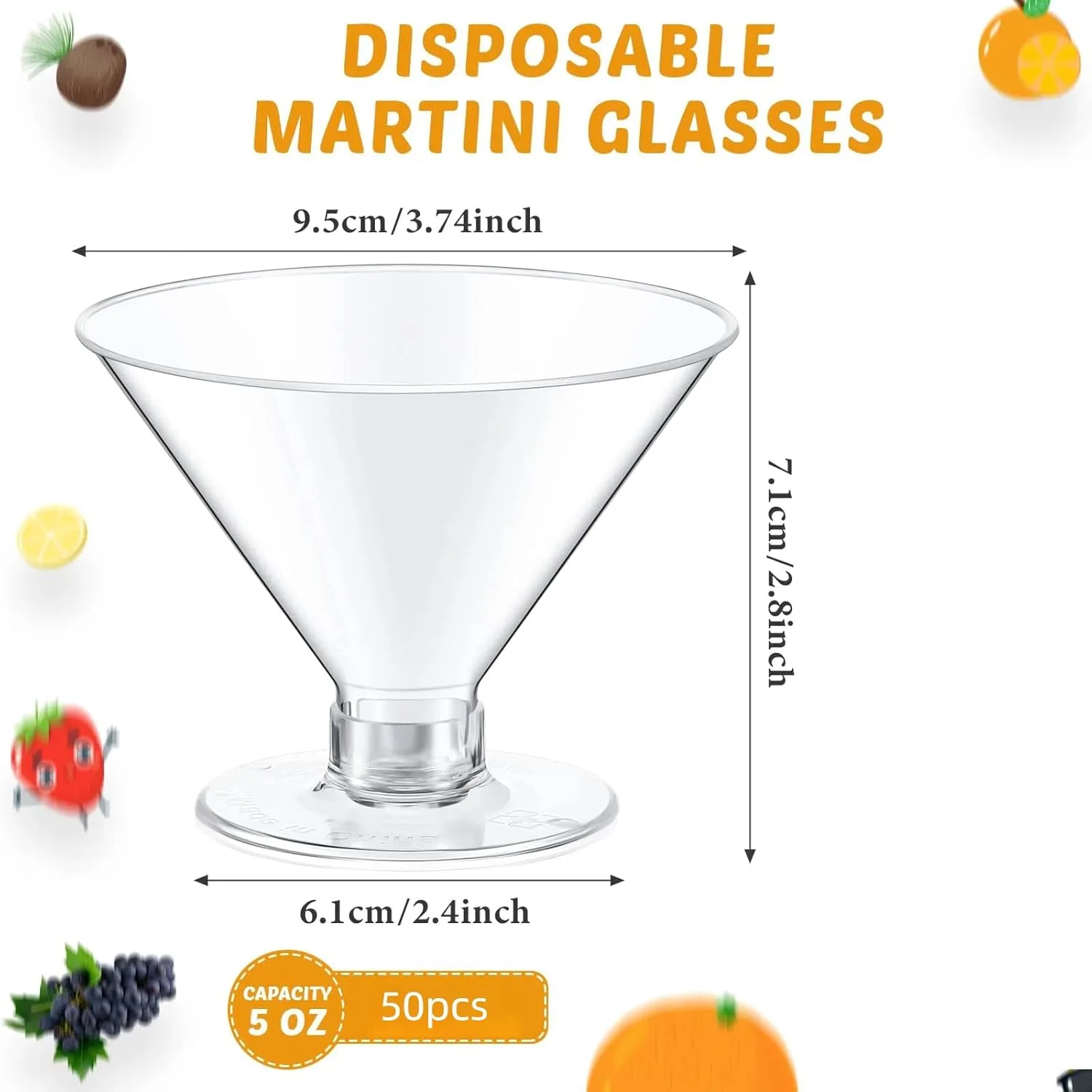 plastic martini glasses 2