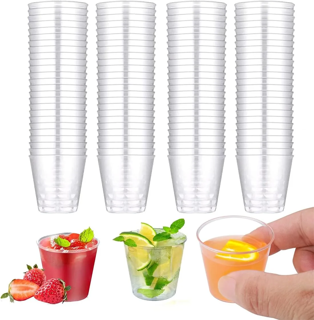 plastic shot glasses 1