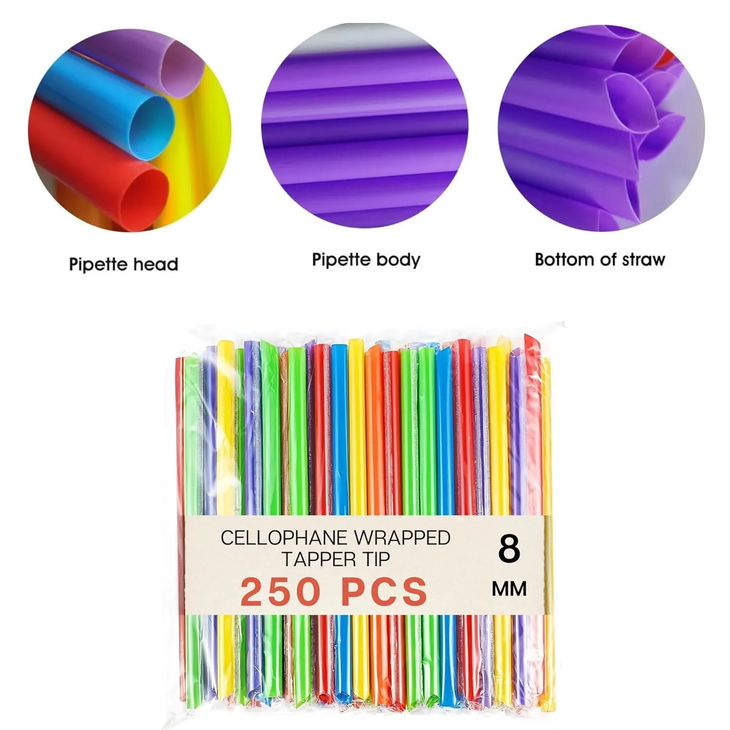 plastic straws colorful 2