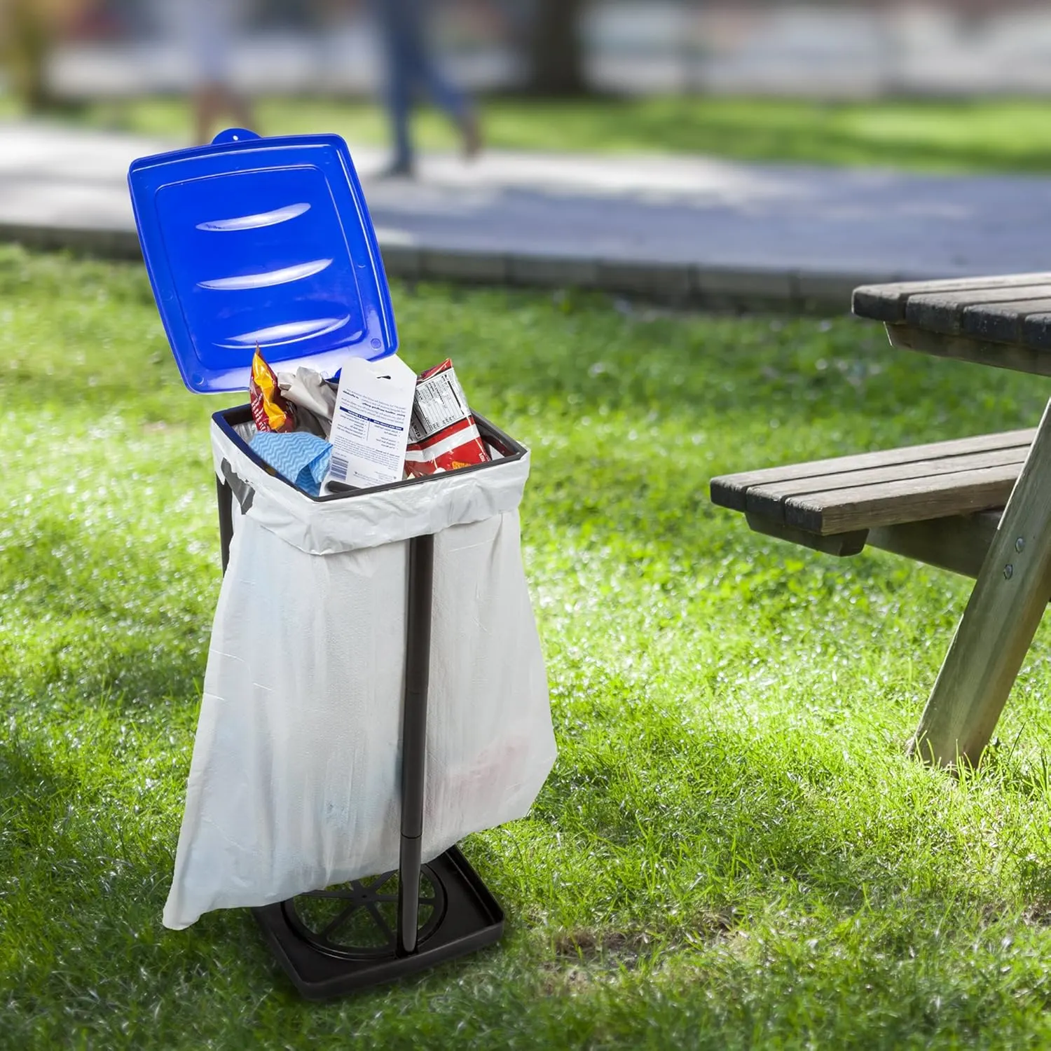 portable trash bag holder 2