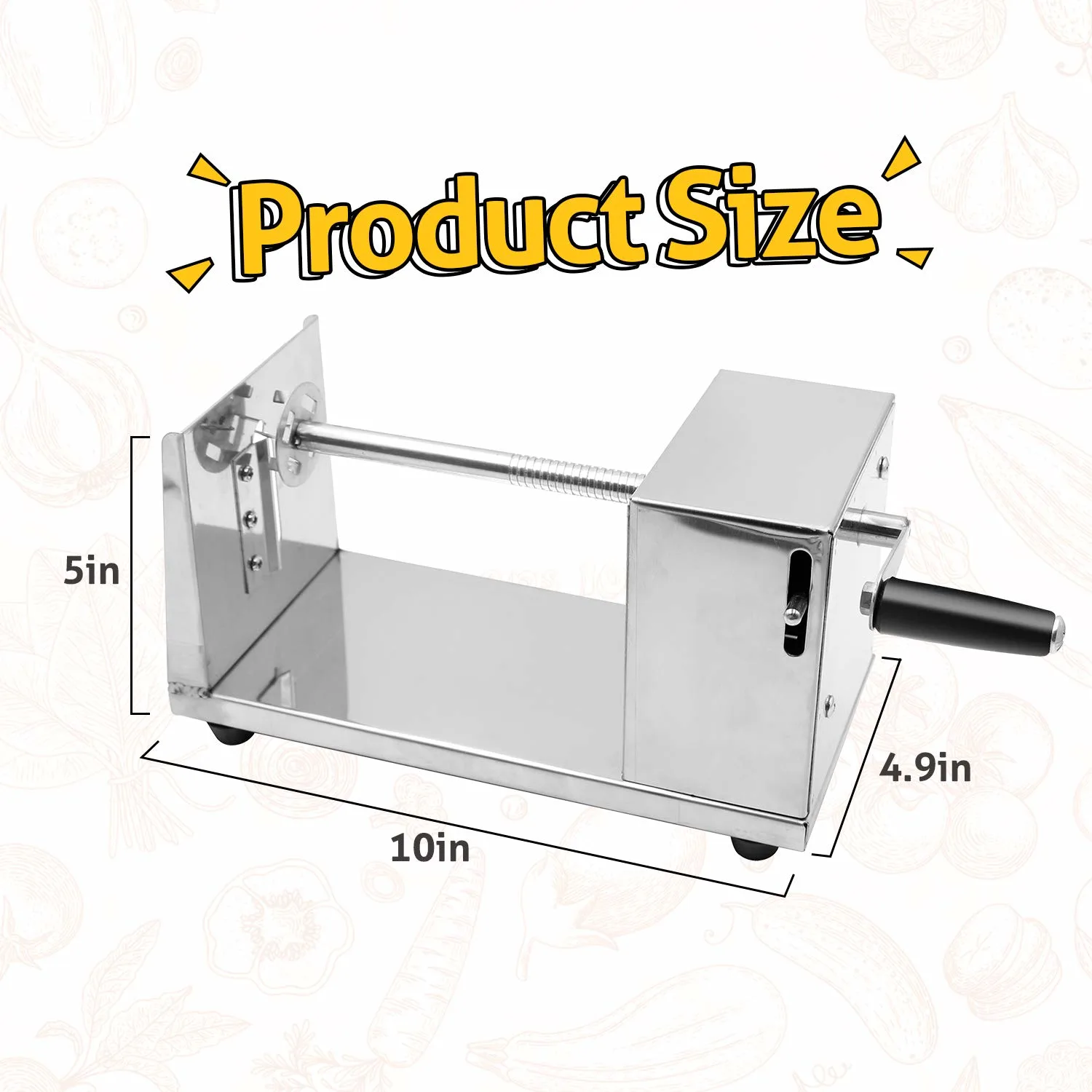 potato slicer stainless steel 2