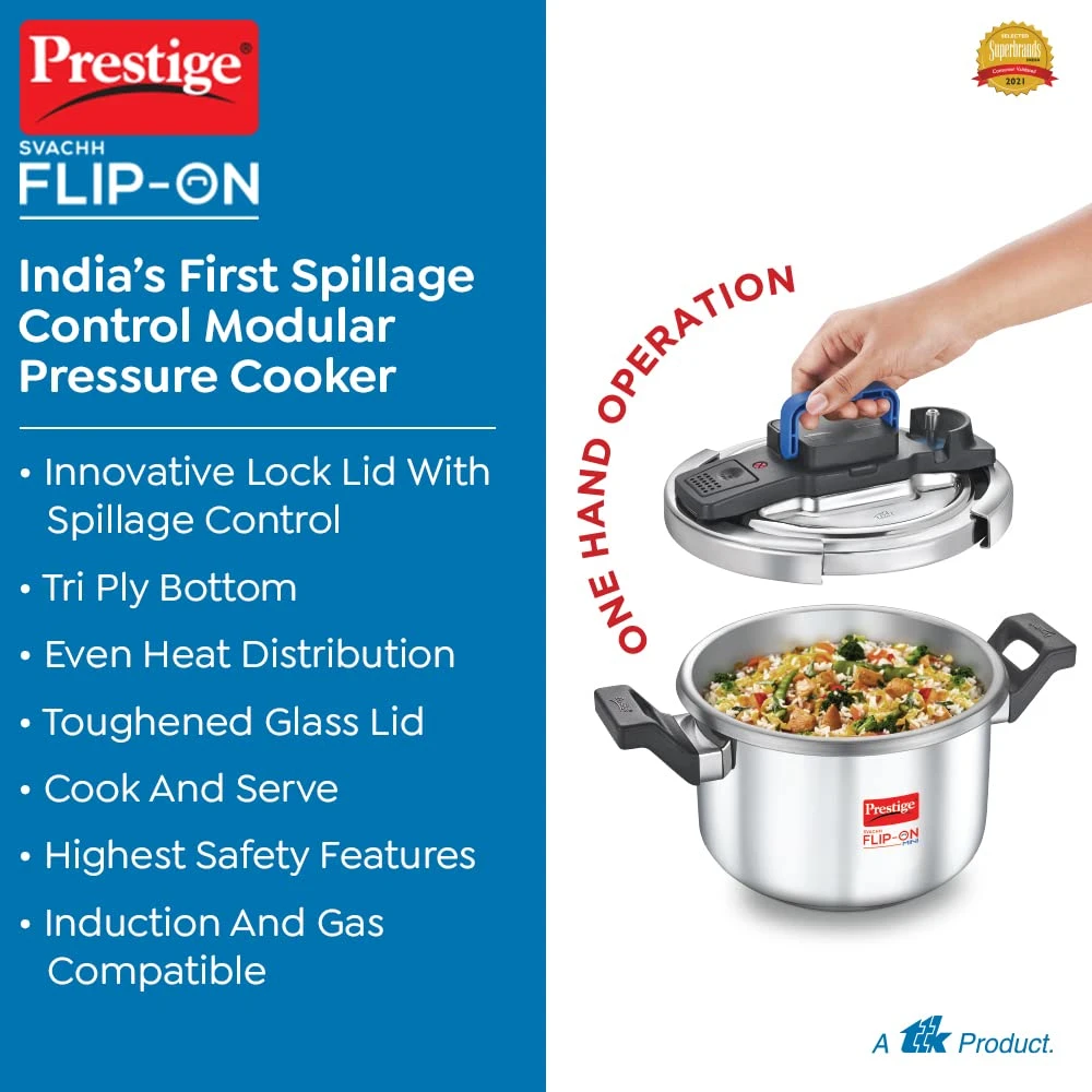 prestige stainless steel cooker 2