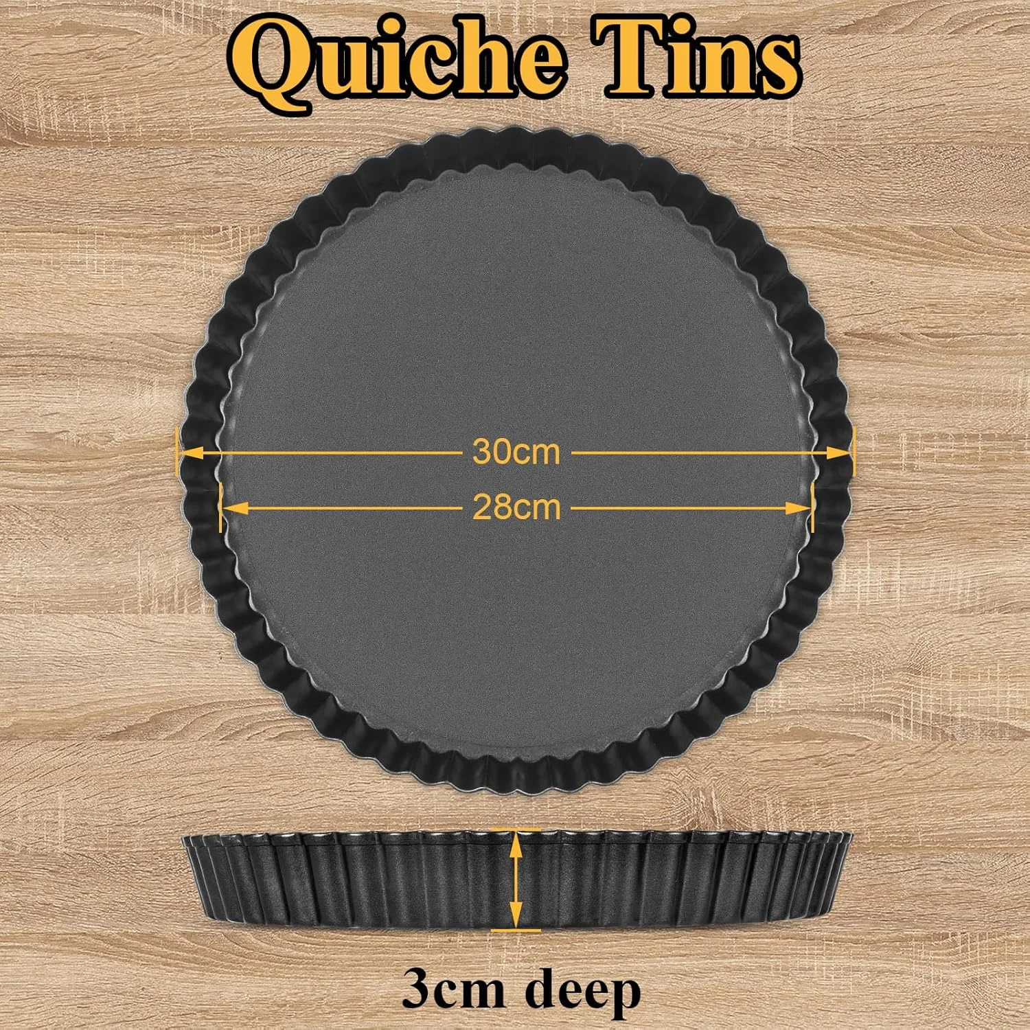 quiche pan tart tin 2