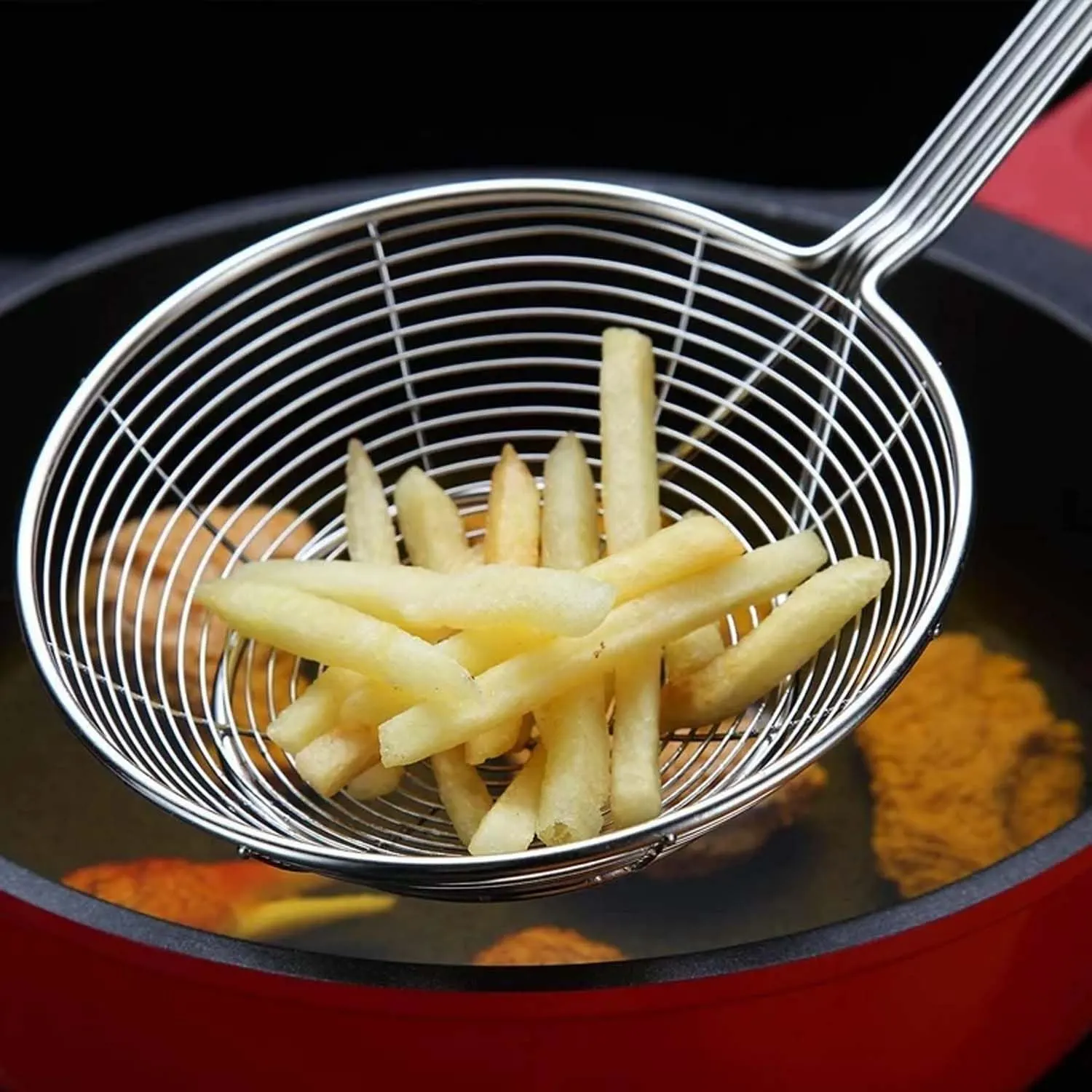 raj stainless steel skimmer 2