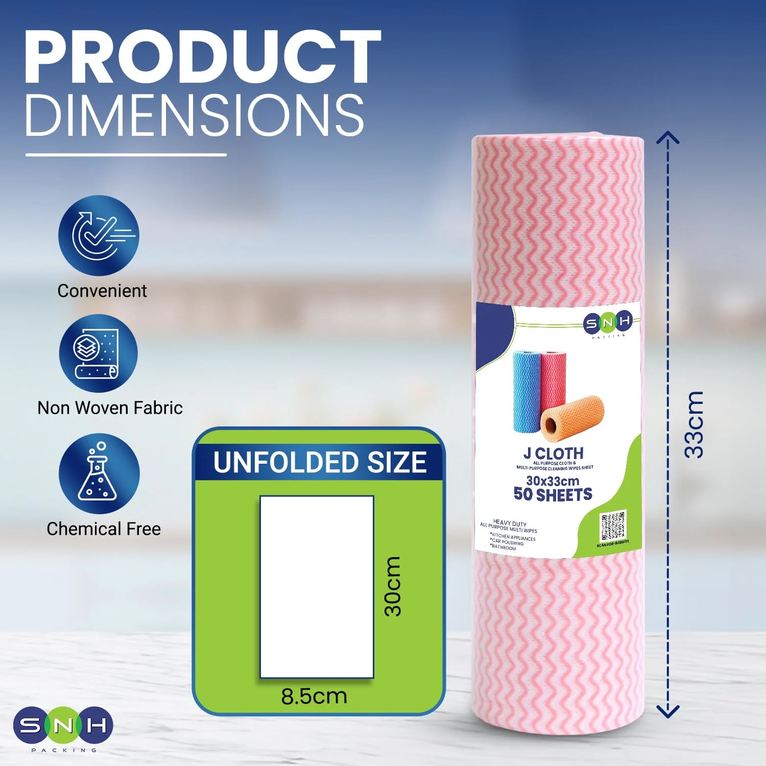 reusable cleaning cloths rolls 2