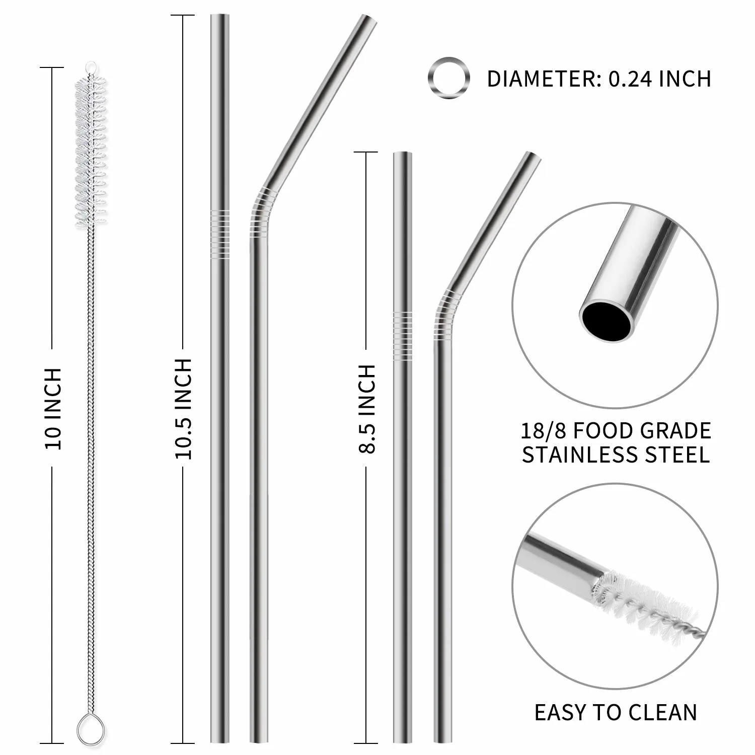 reusable metal straws 2