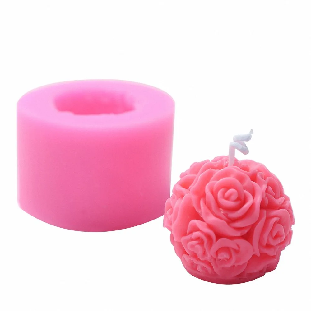 rose mold silicone flower 1