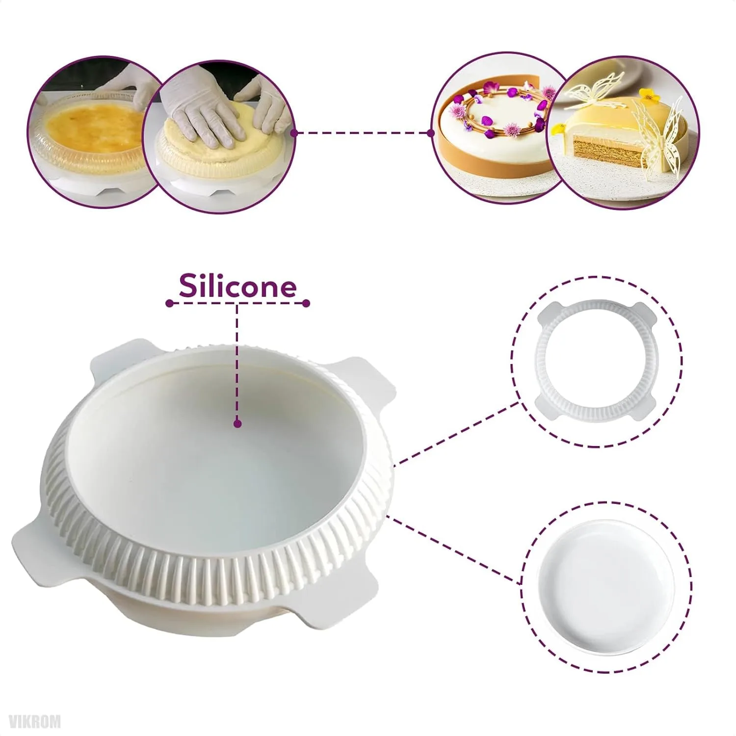 round cake molds 2