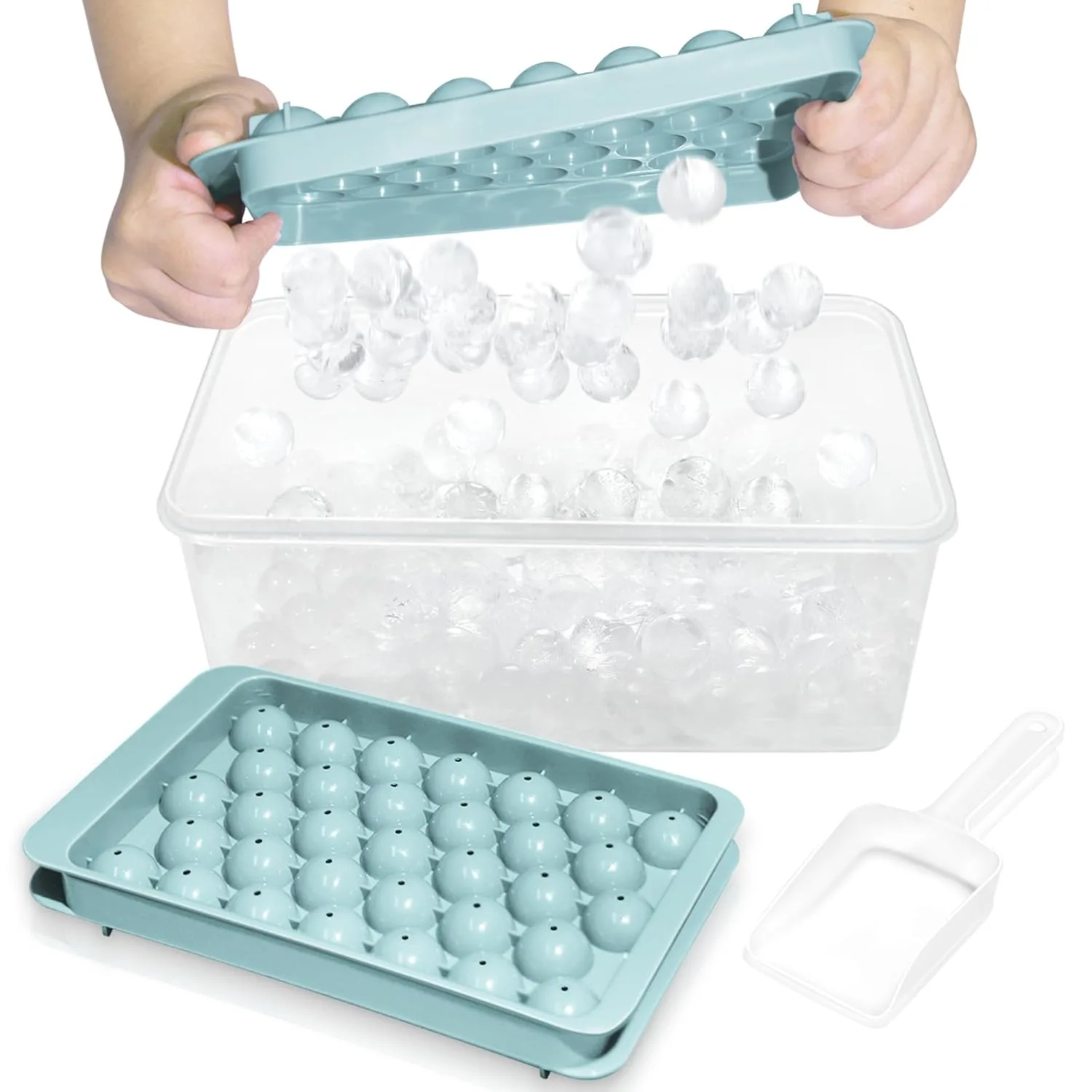 round ice cube tray 1