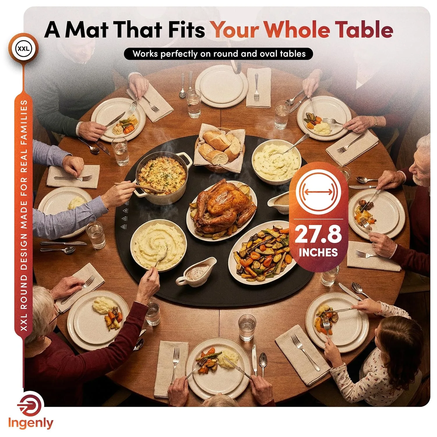 round warming mat food 2