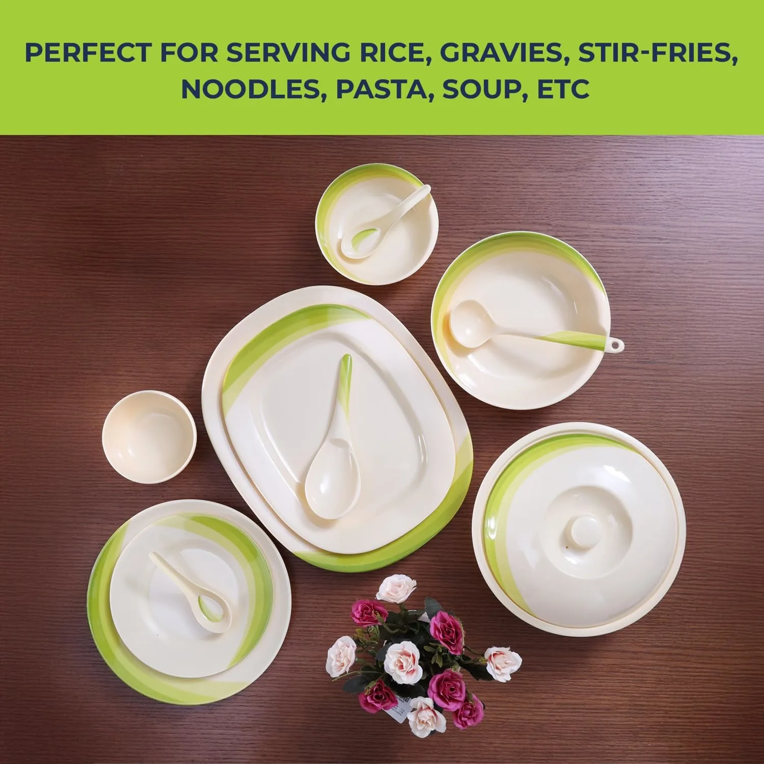 royalford melamine dinner set 2