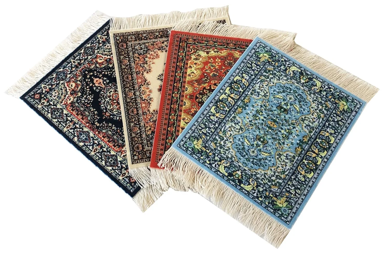 rug coasters turkish set 1