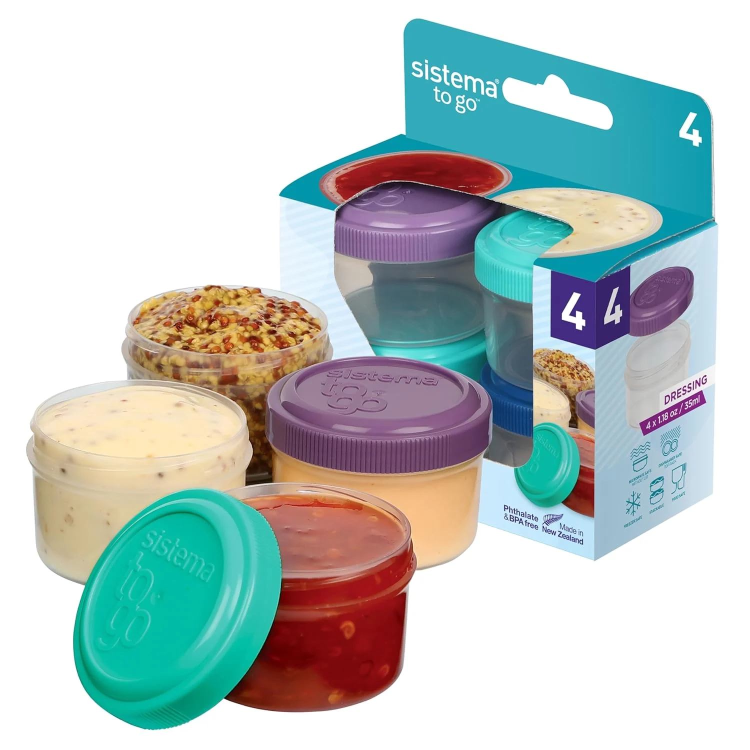 salad dressing containers lunch 1