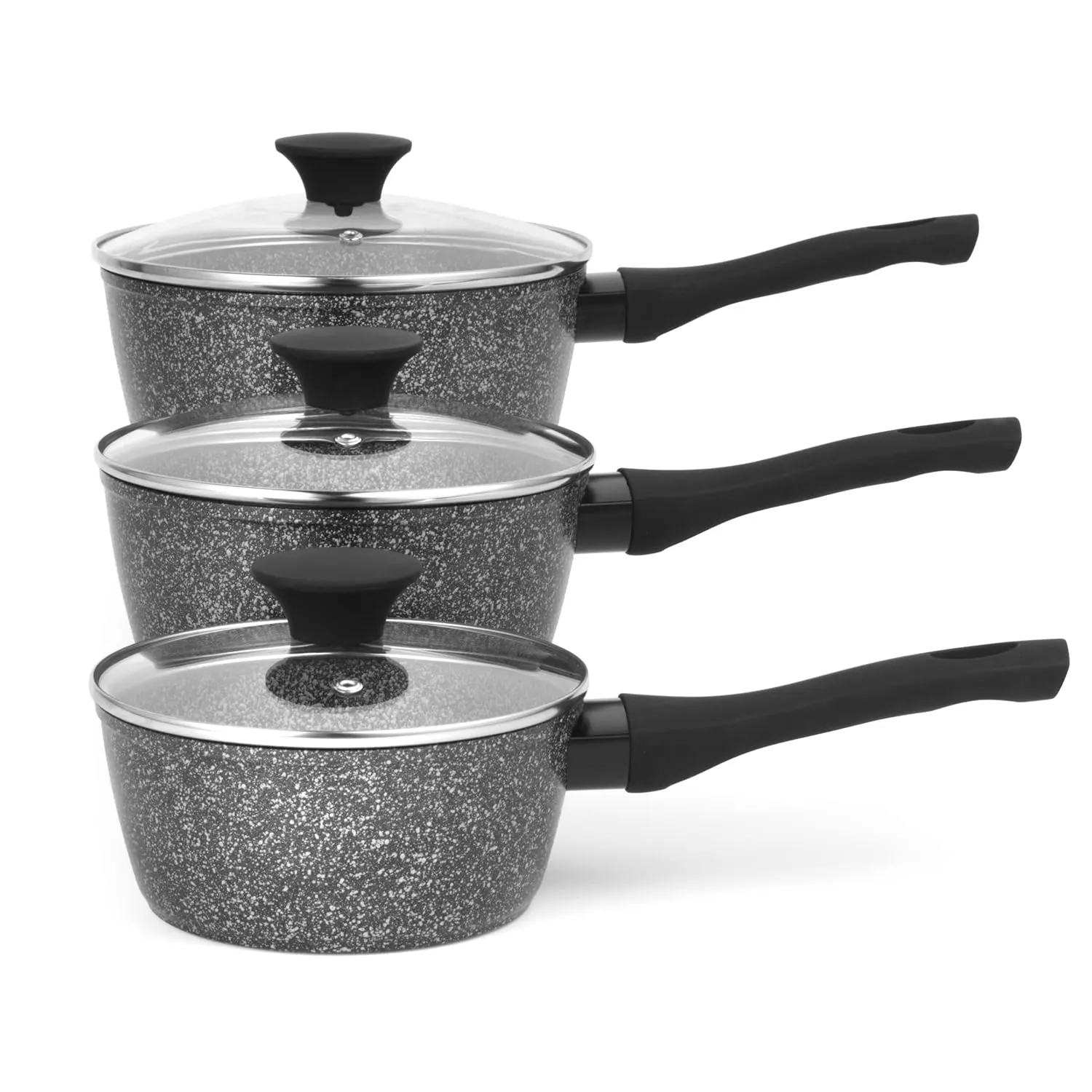 salter megastone saucepan set 1