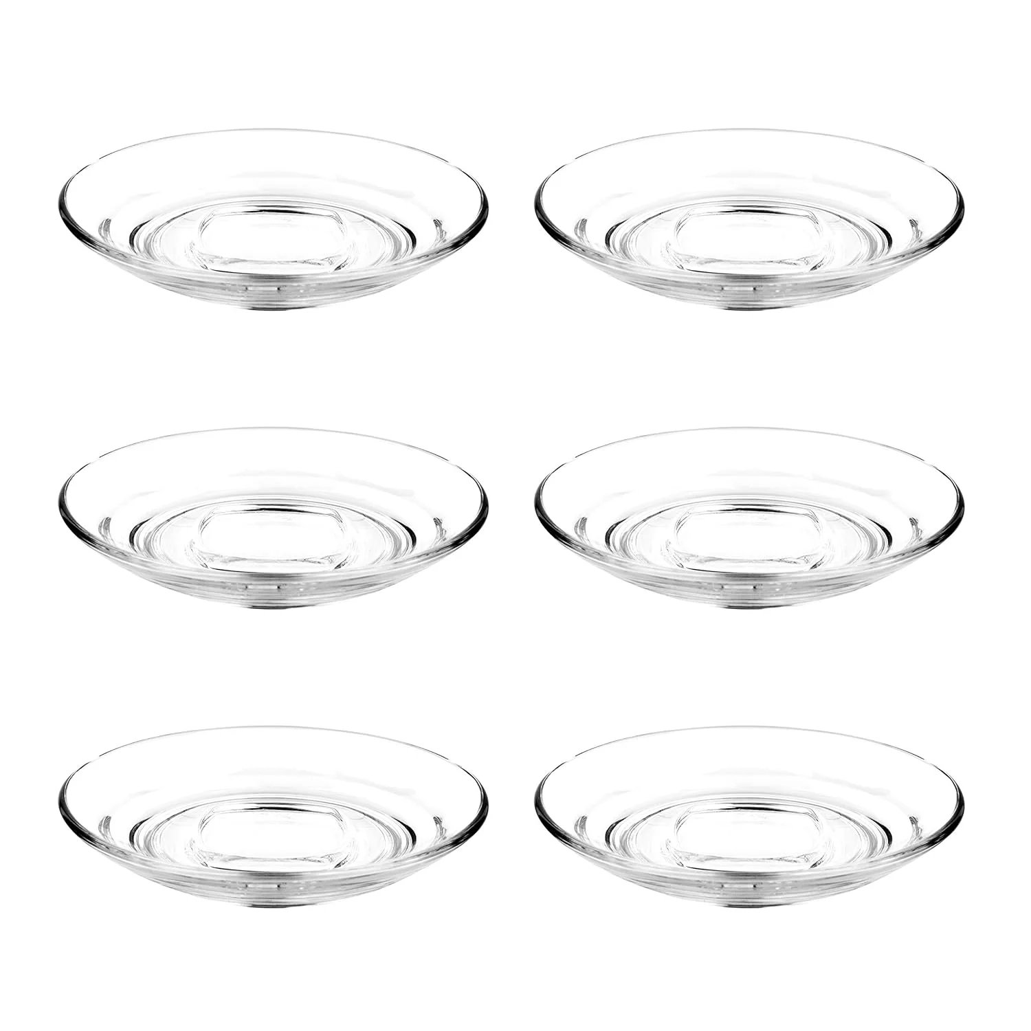 saucer clear glass 1