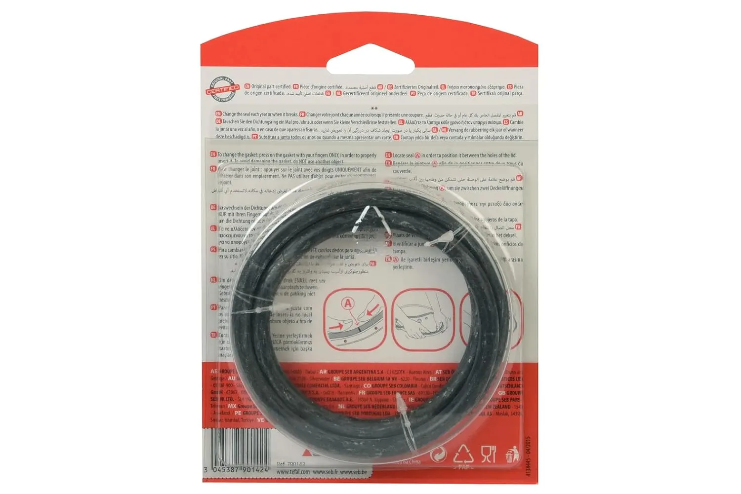seb tefal gasket 2