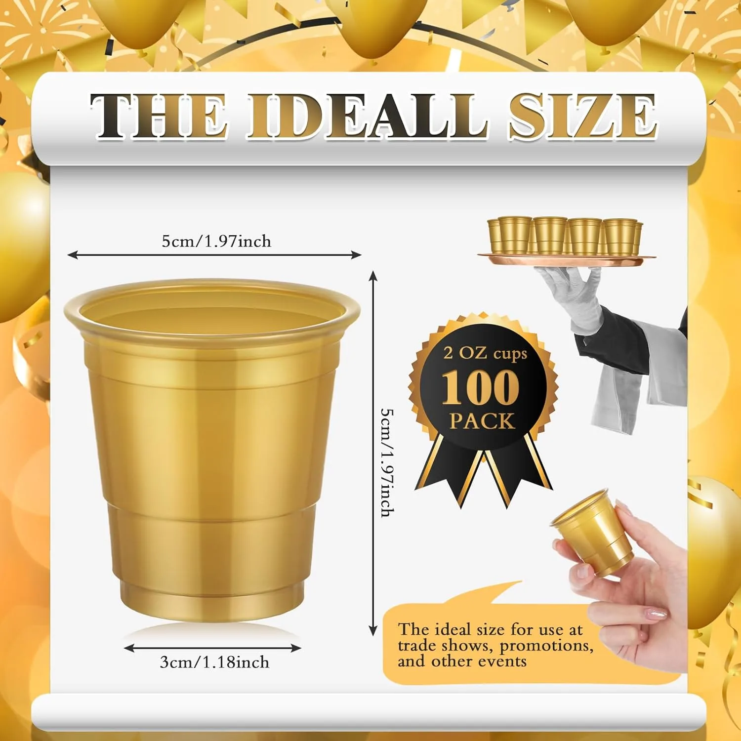 shot glasses mini plastic 2