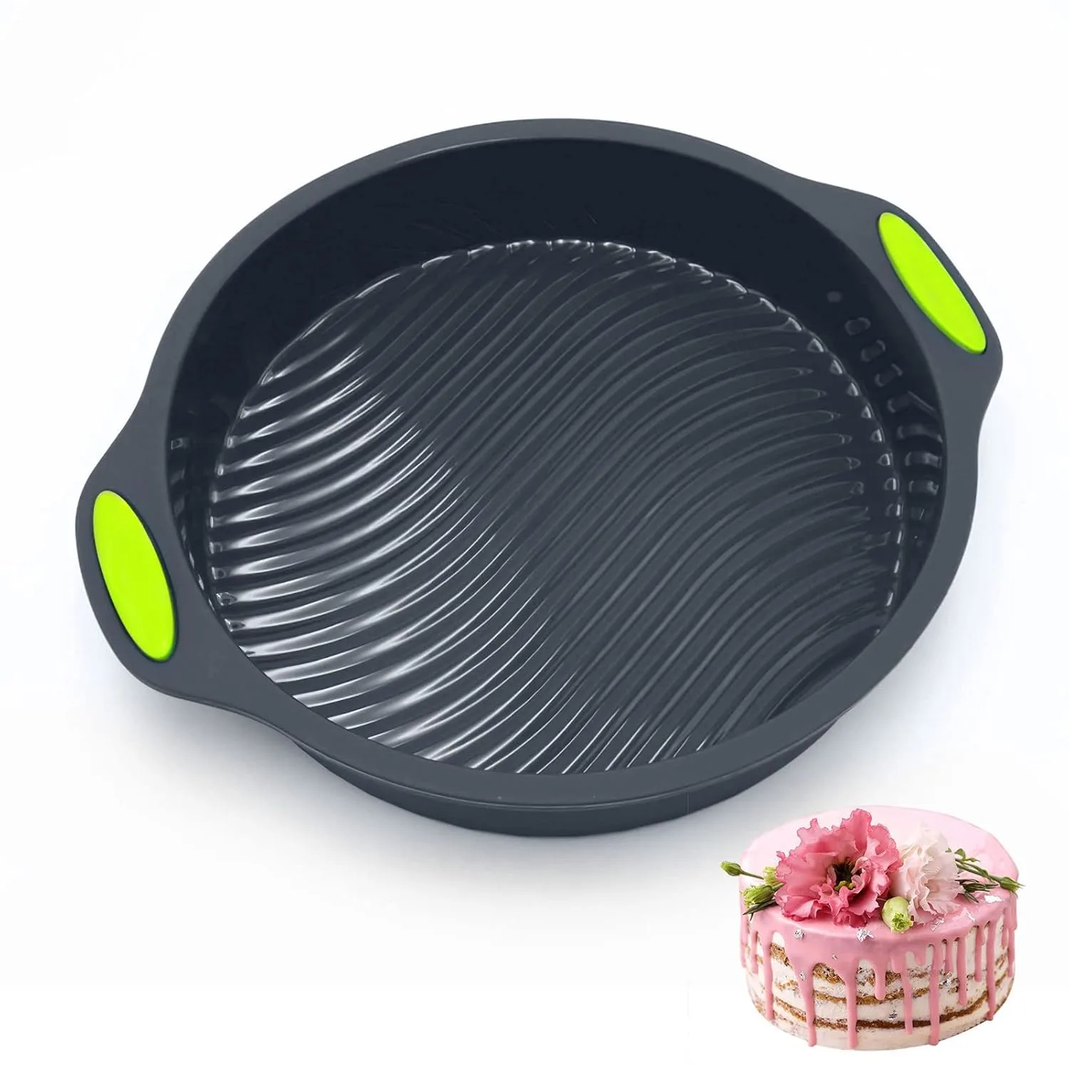 silicone cake pan non stick 1