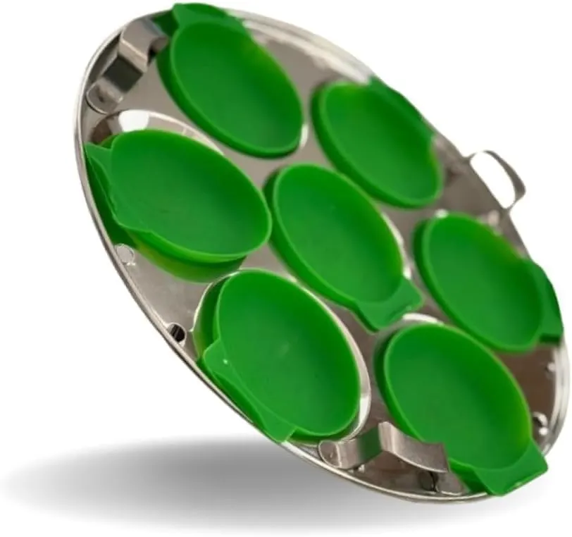 silicone idli maker green 1