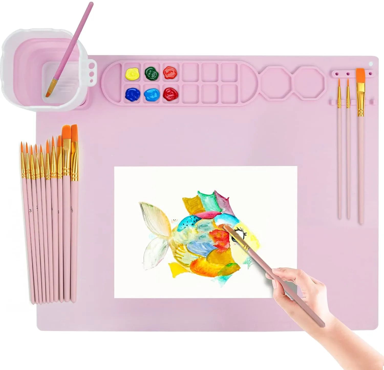 silicone painting mat 1