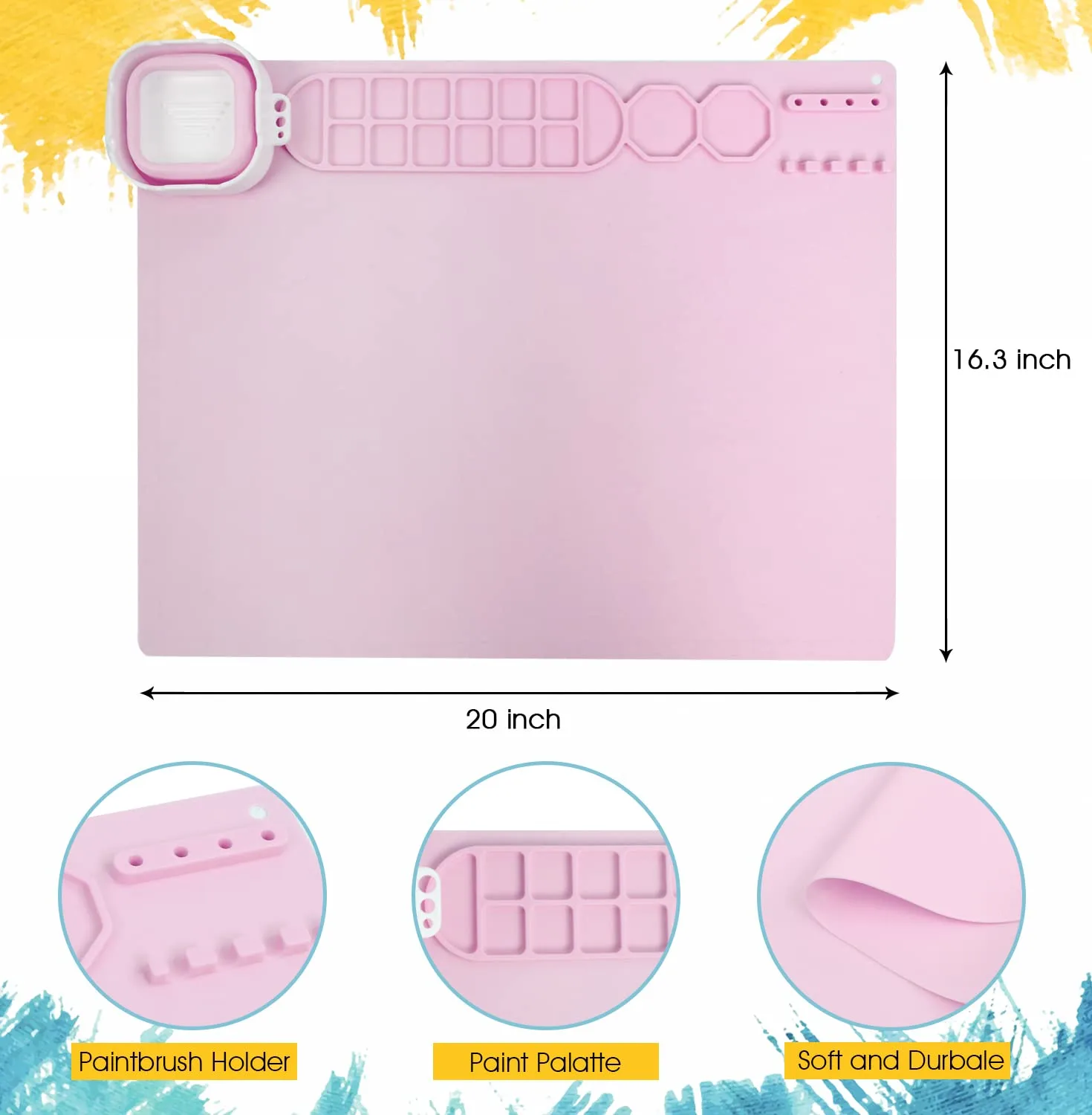 silicone painting mat 2