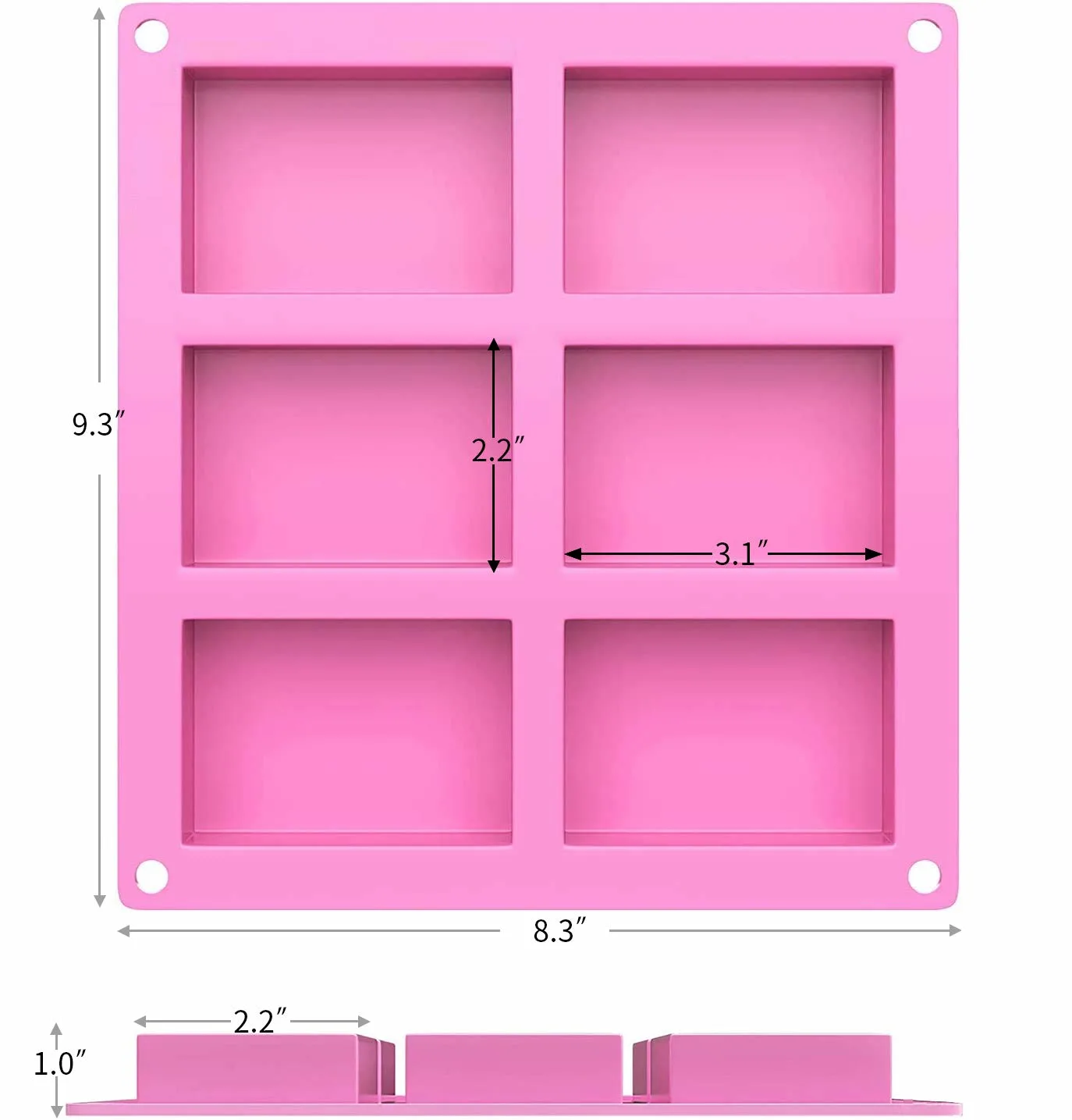 silicone soap molds 2