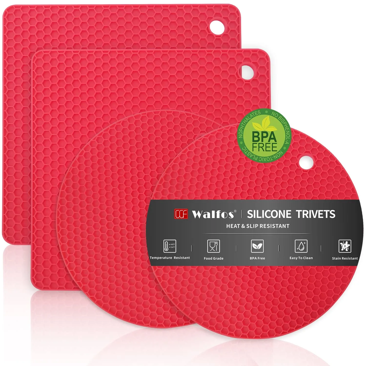 silicone trivet mats heat 1