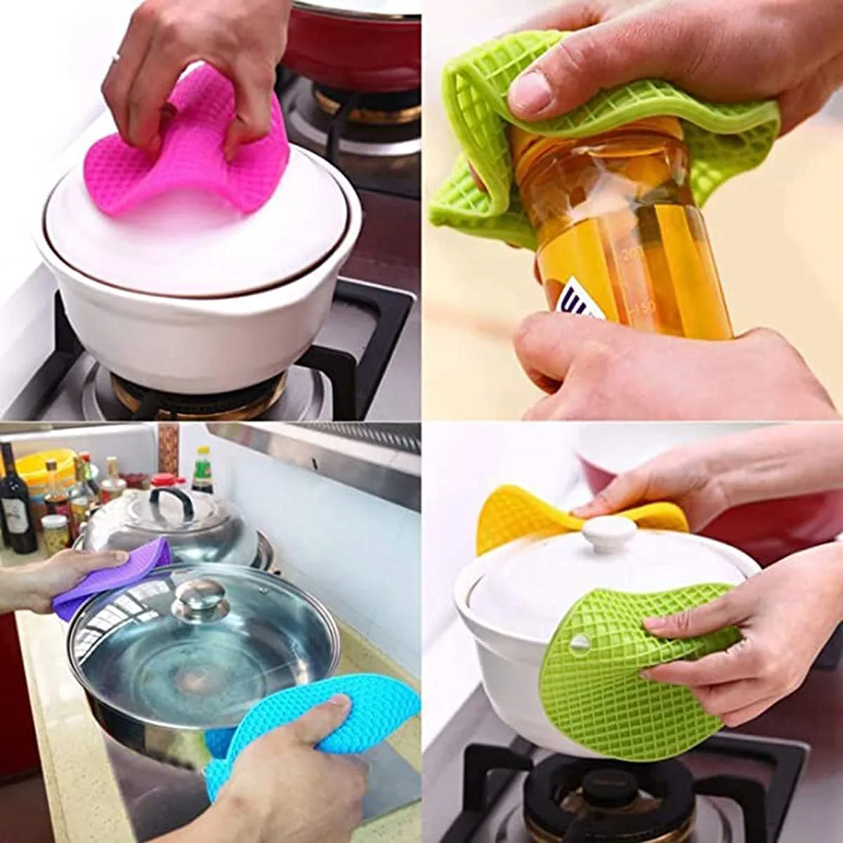 silicone trivet mats pads 2