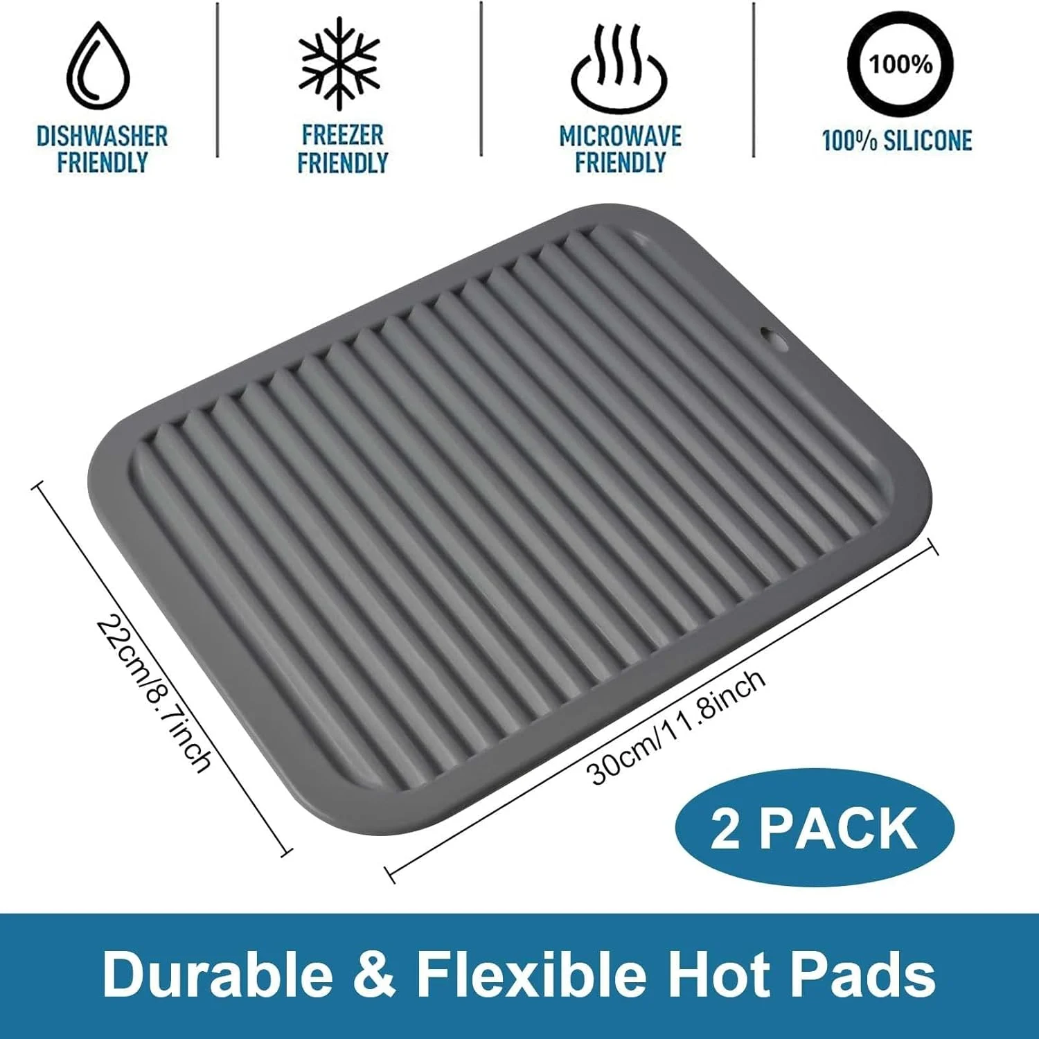 silicone trivets hot pads 2