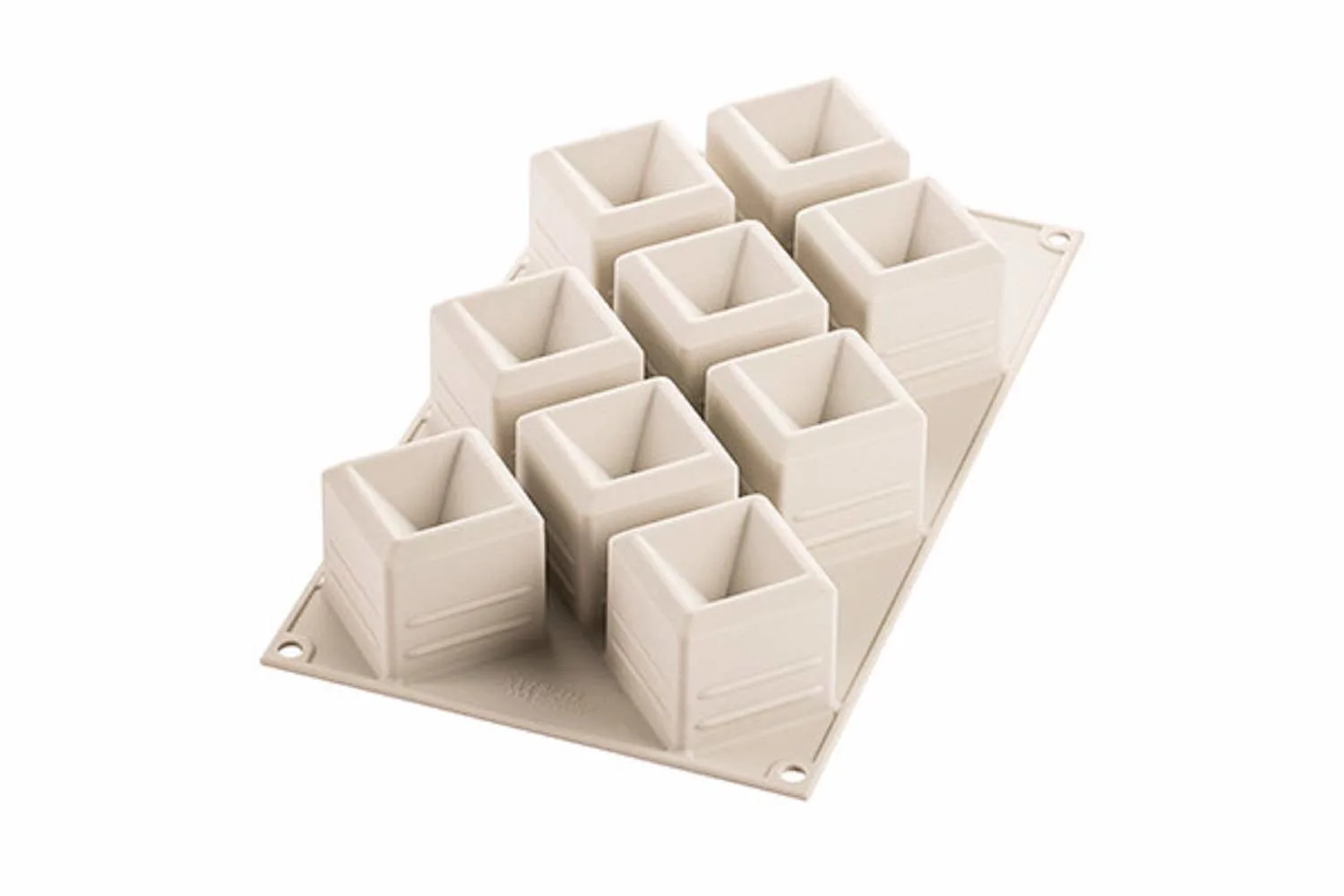 silikomart mosaico cream mold 2