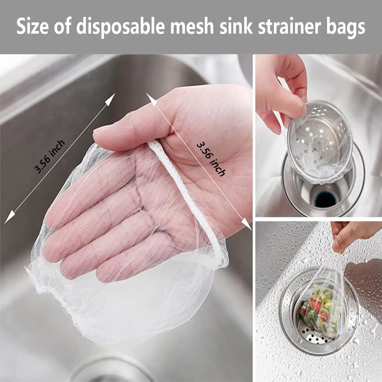sink strainer bags disposable 2