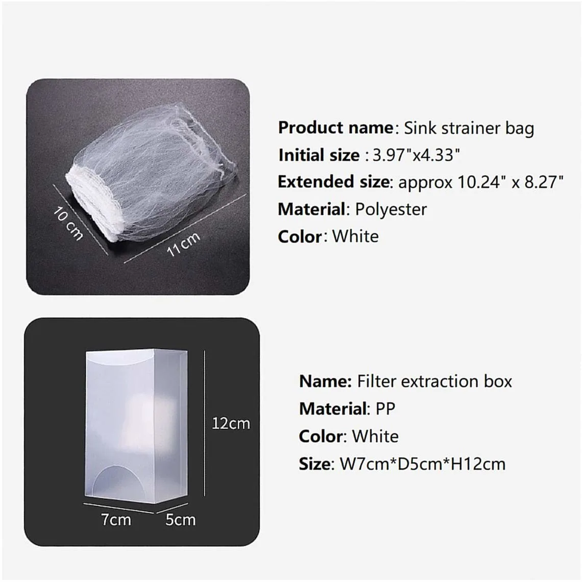 sink strainer mesh bags 2