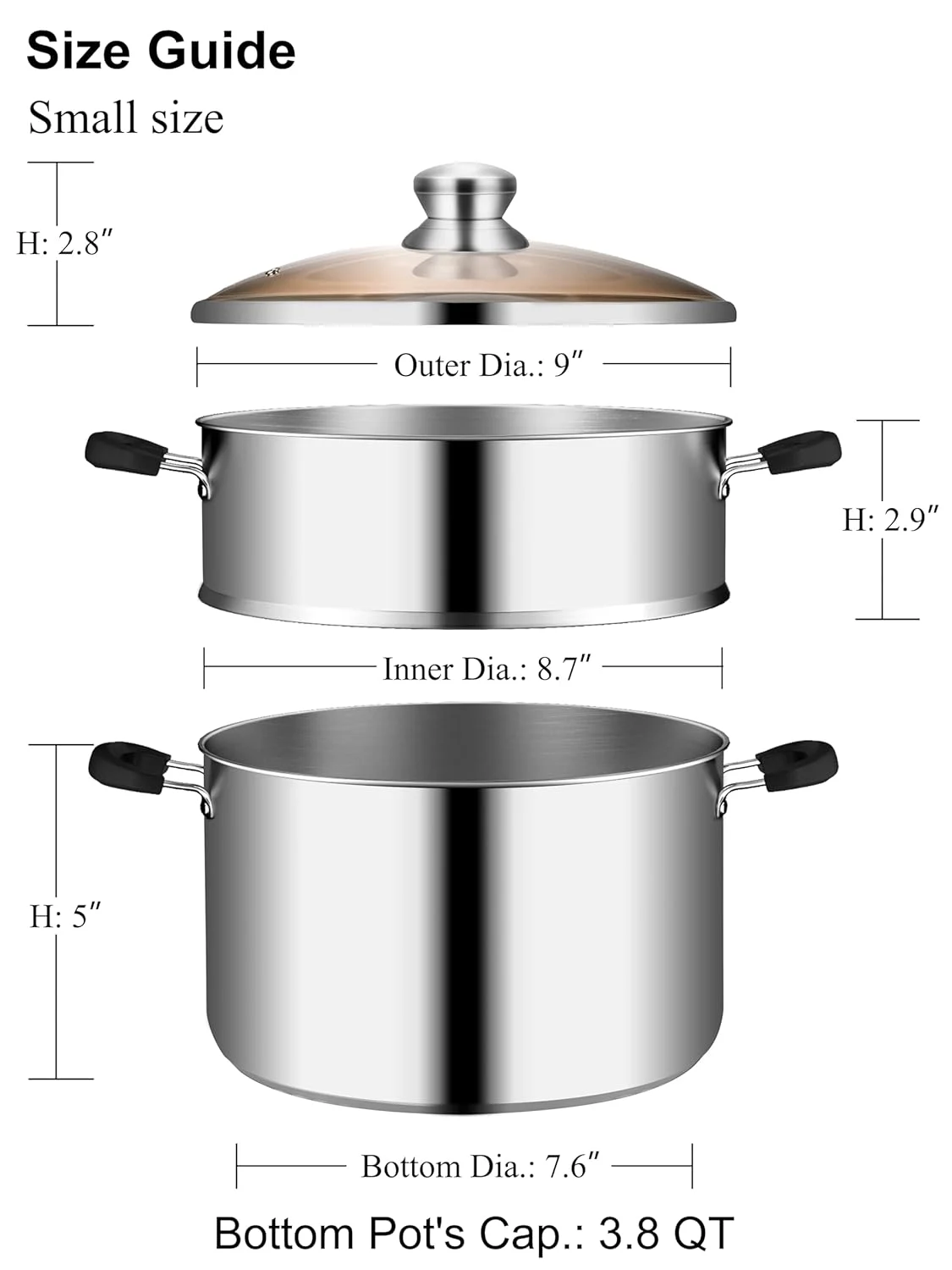 small steamer pot stainless 2
